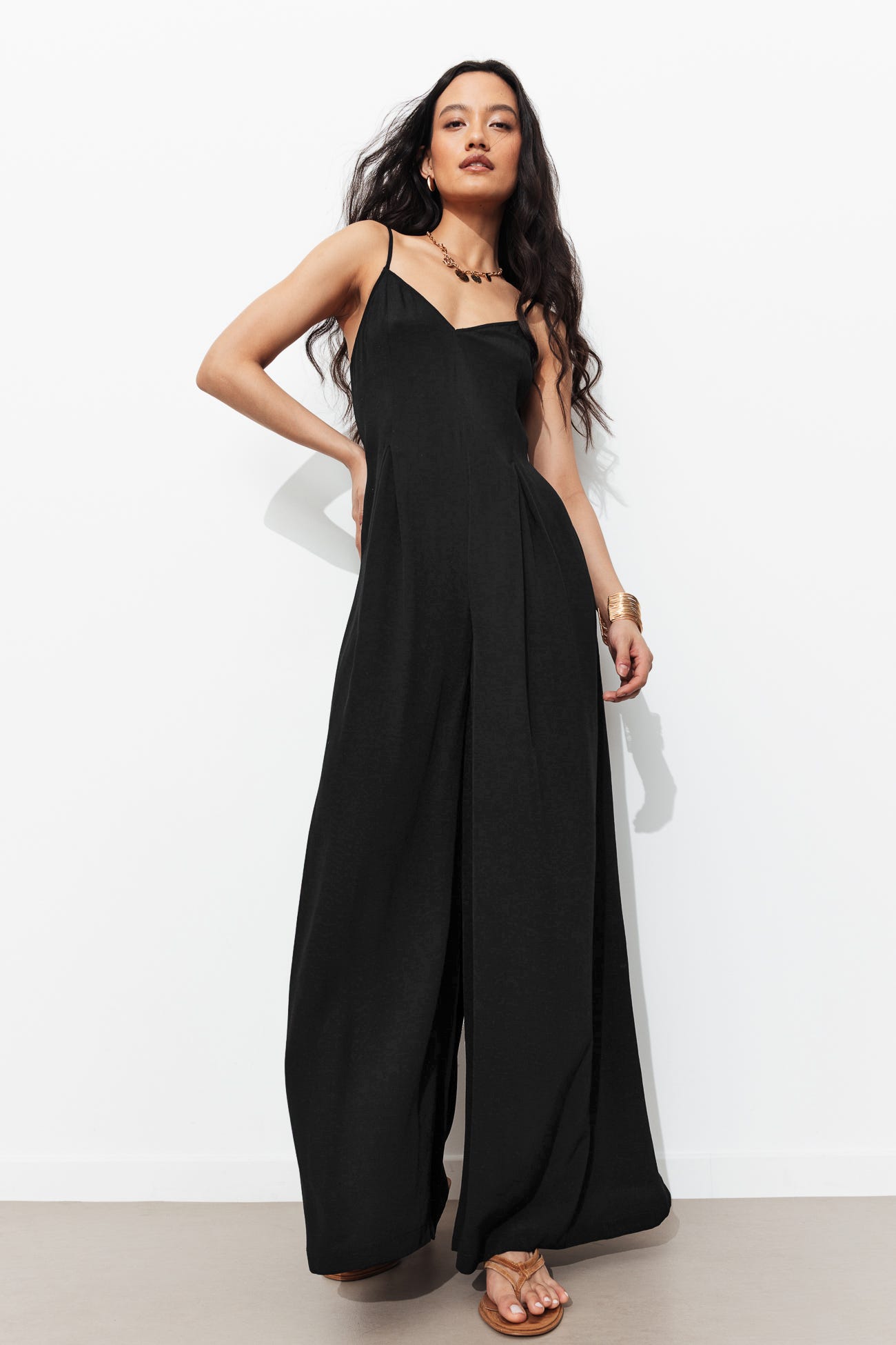 Large combinaison-pantalon