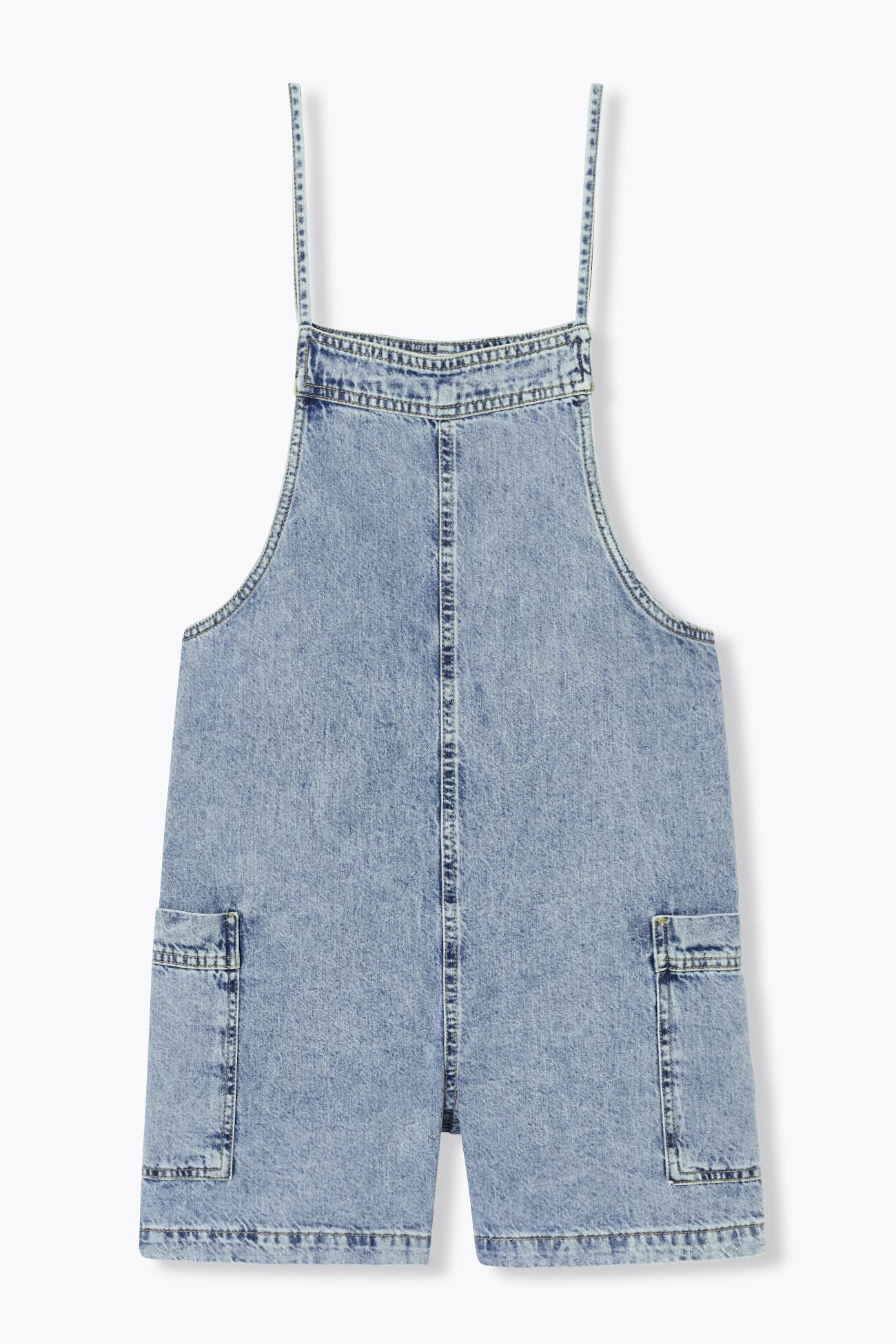 Denim shorts dungarees