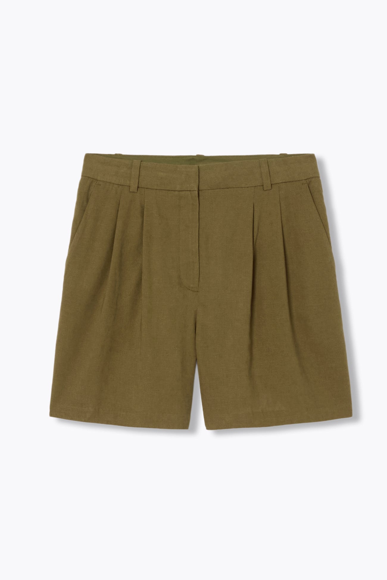 Short à pinces Femme
