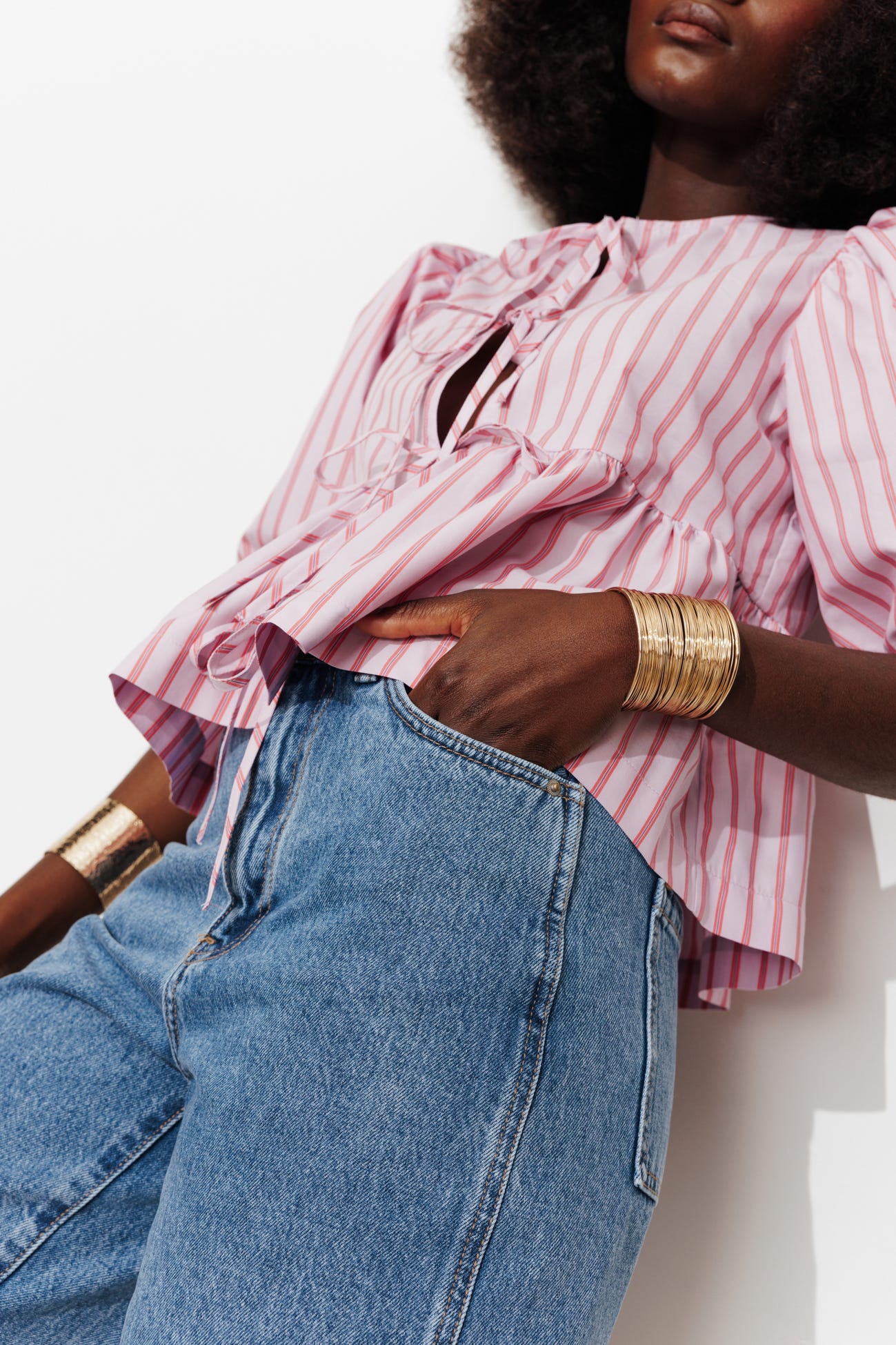 Bermuda en jean Femme