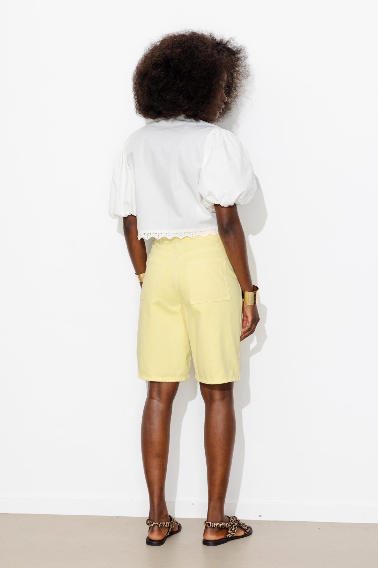 Bermuda en jean Femme