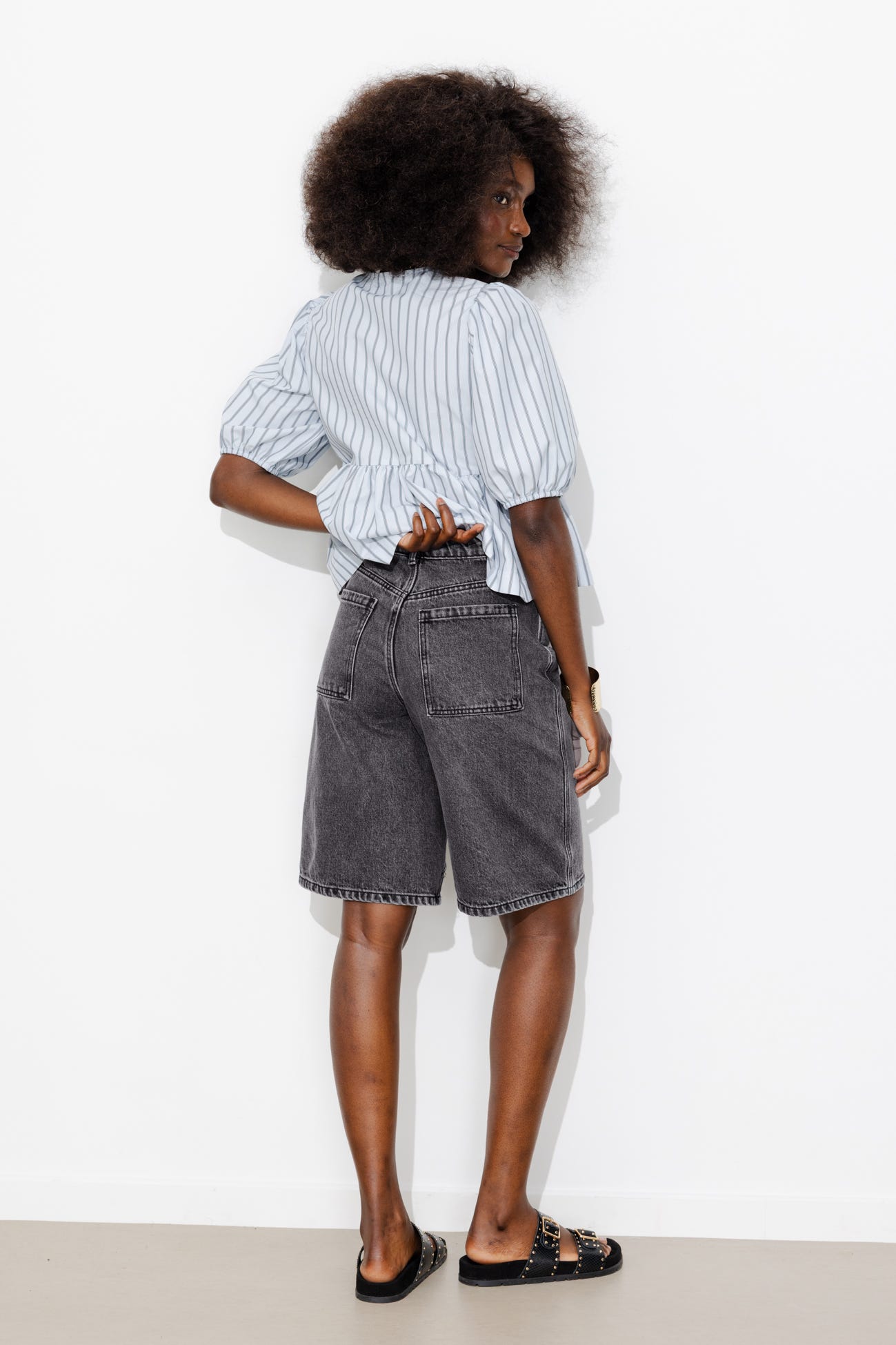Bermuda en jean Femme