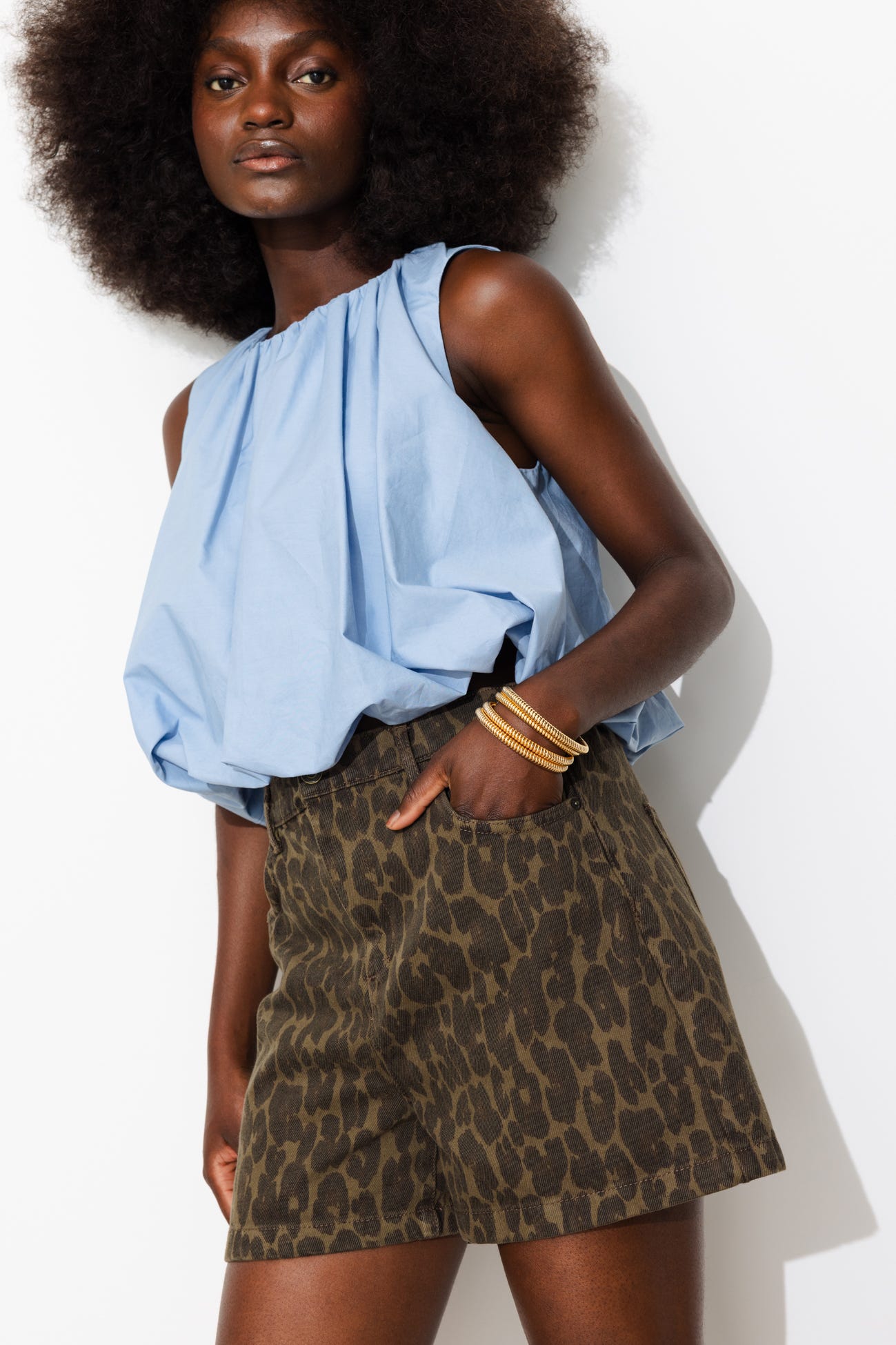 Short leopardo