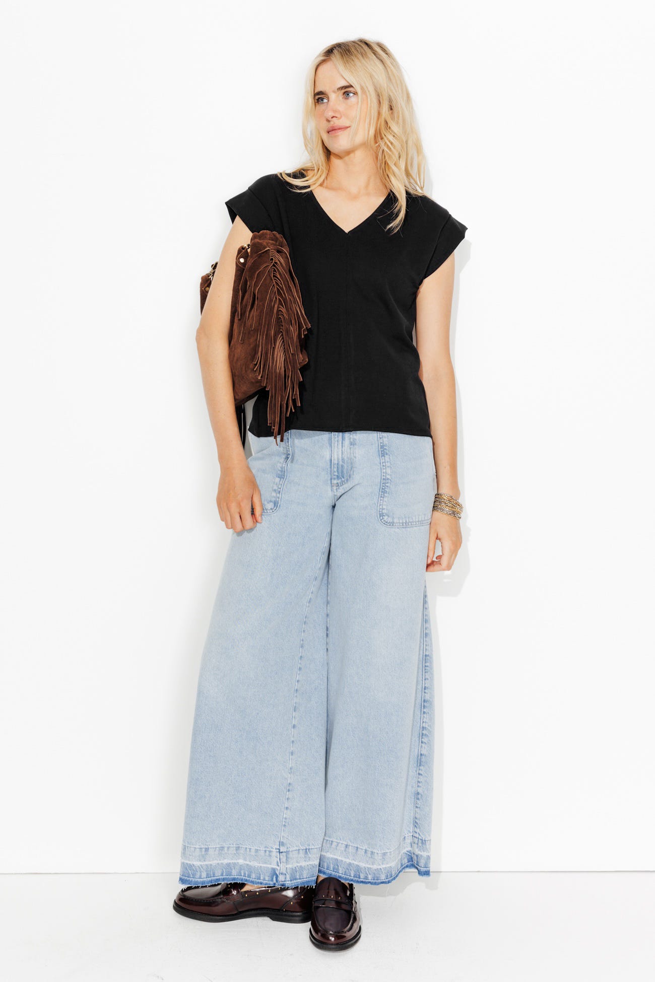 T-shirt sans manches Femme