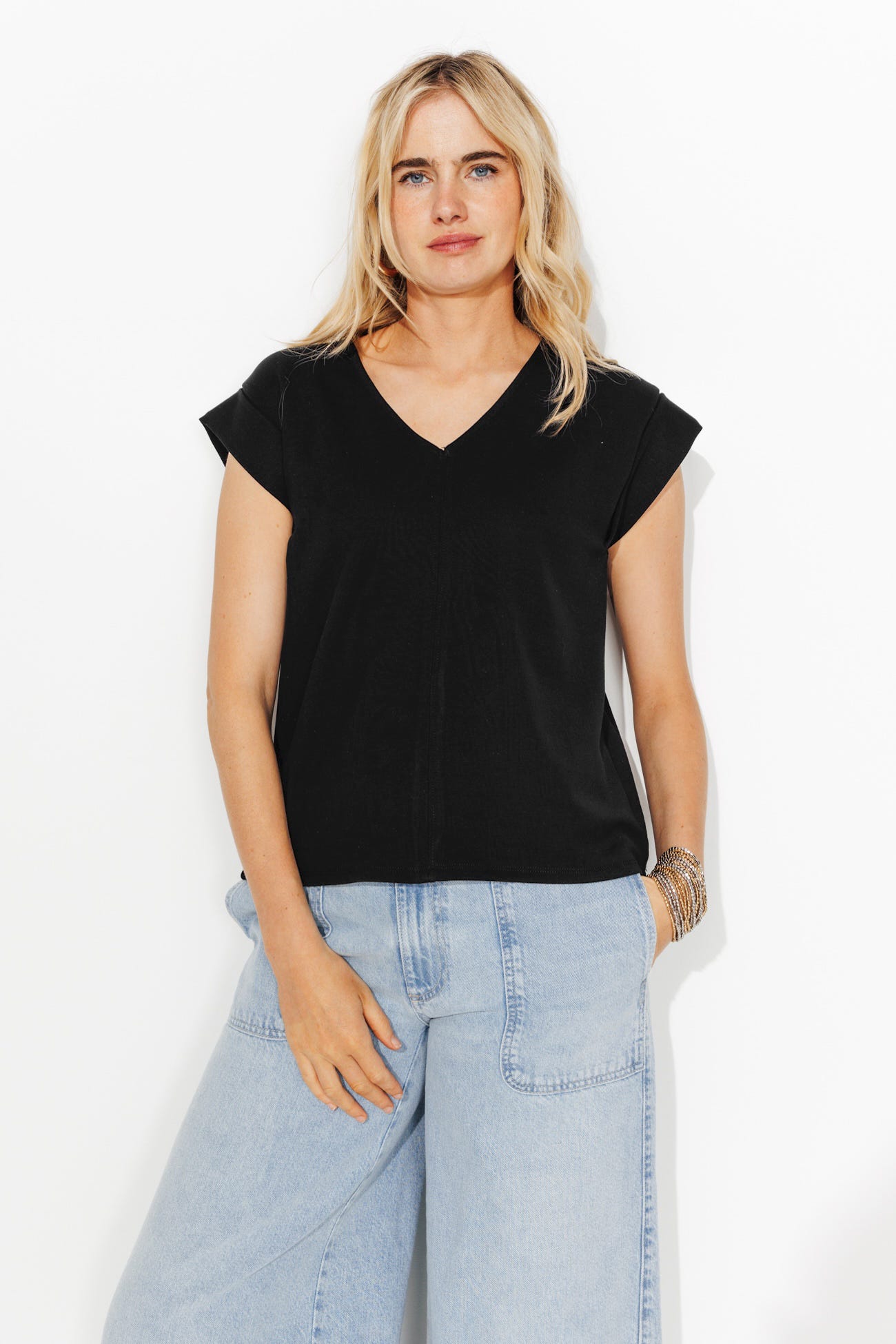 T-shirt sans manches Femme