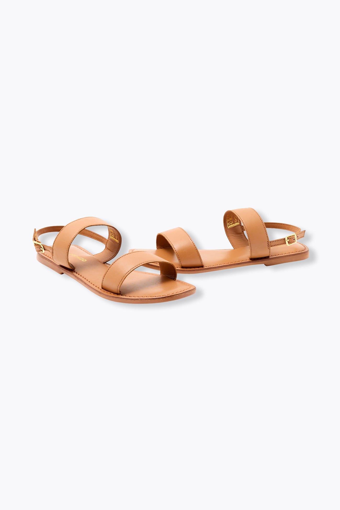 Sandales en cuir Femme