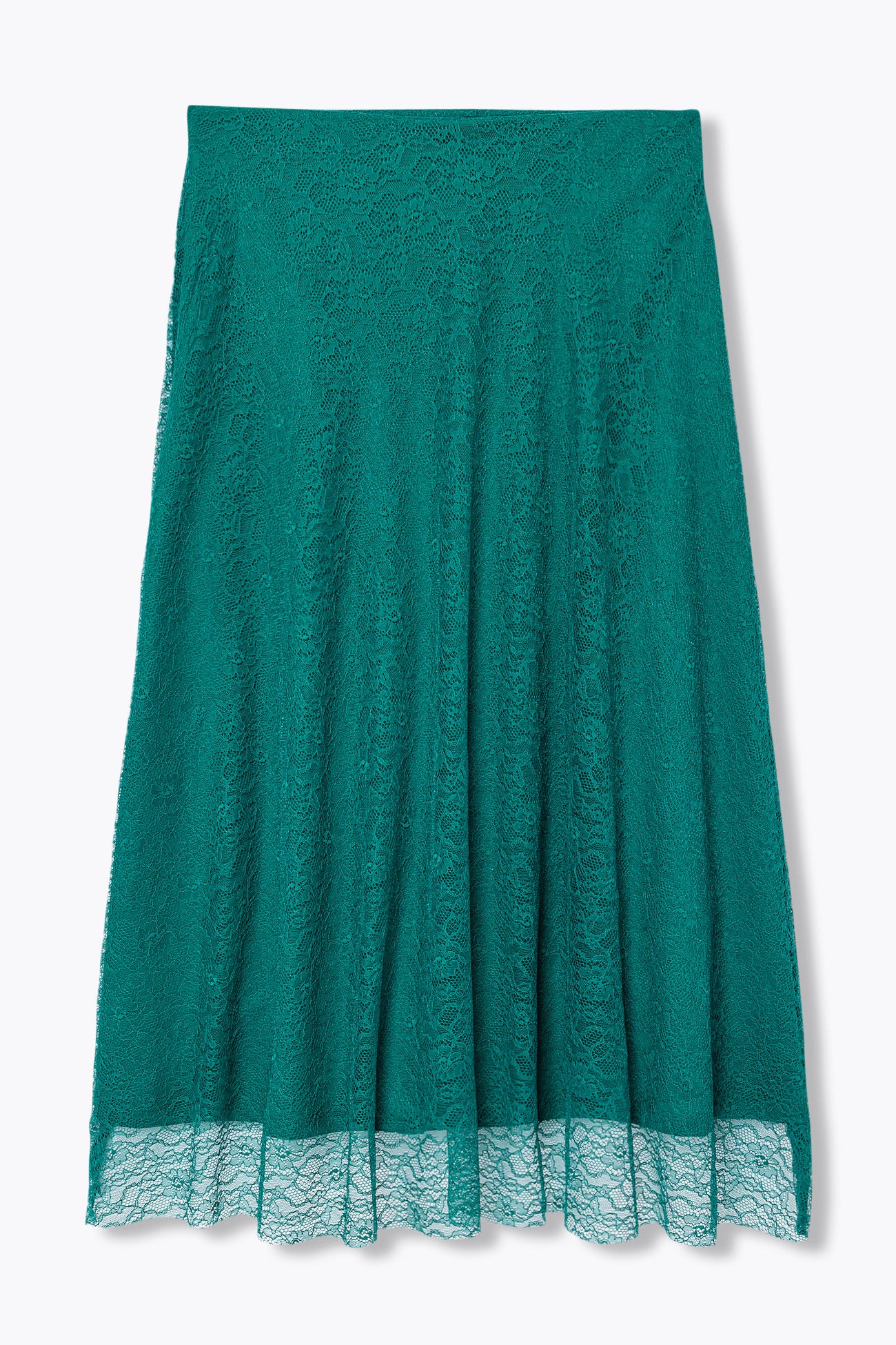 Longue jupe en dentelle Femme
