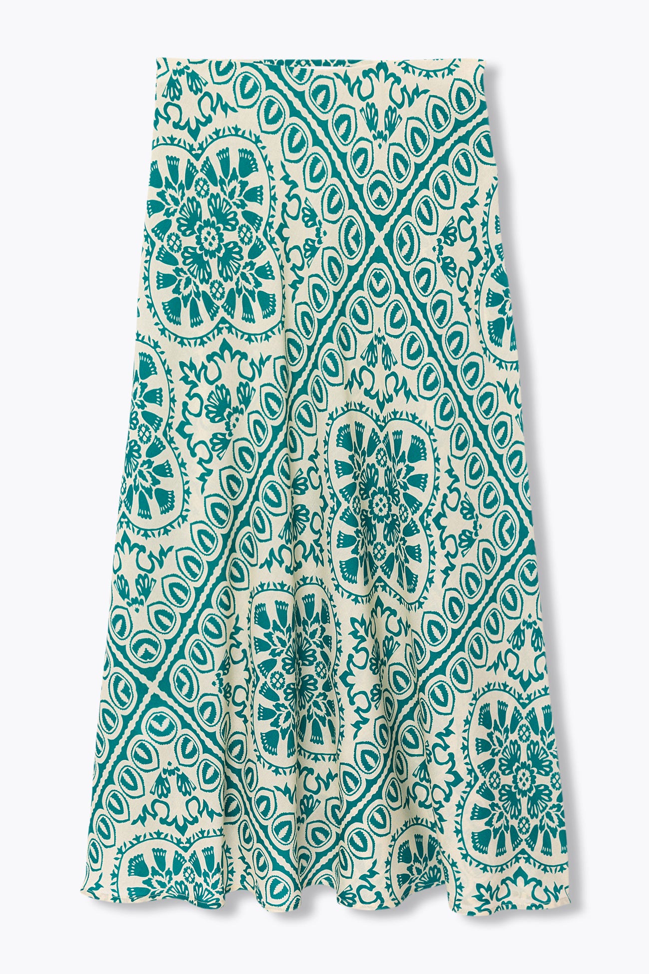 Jupe imprimée évasée Femme