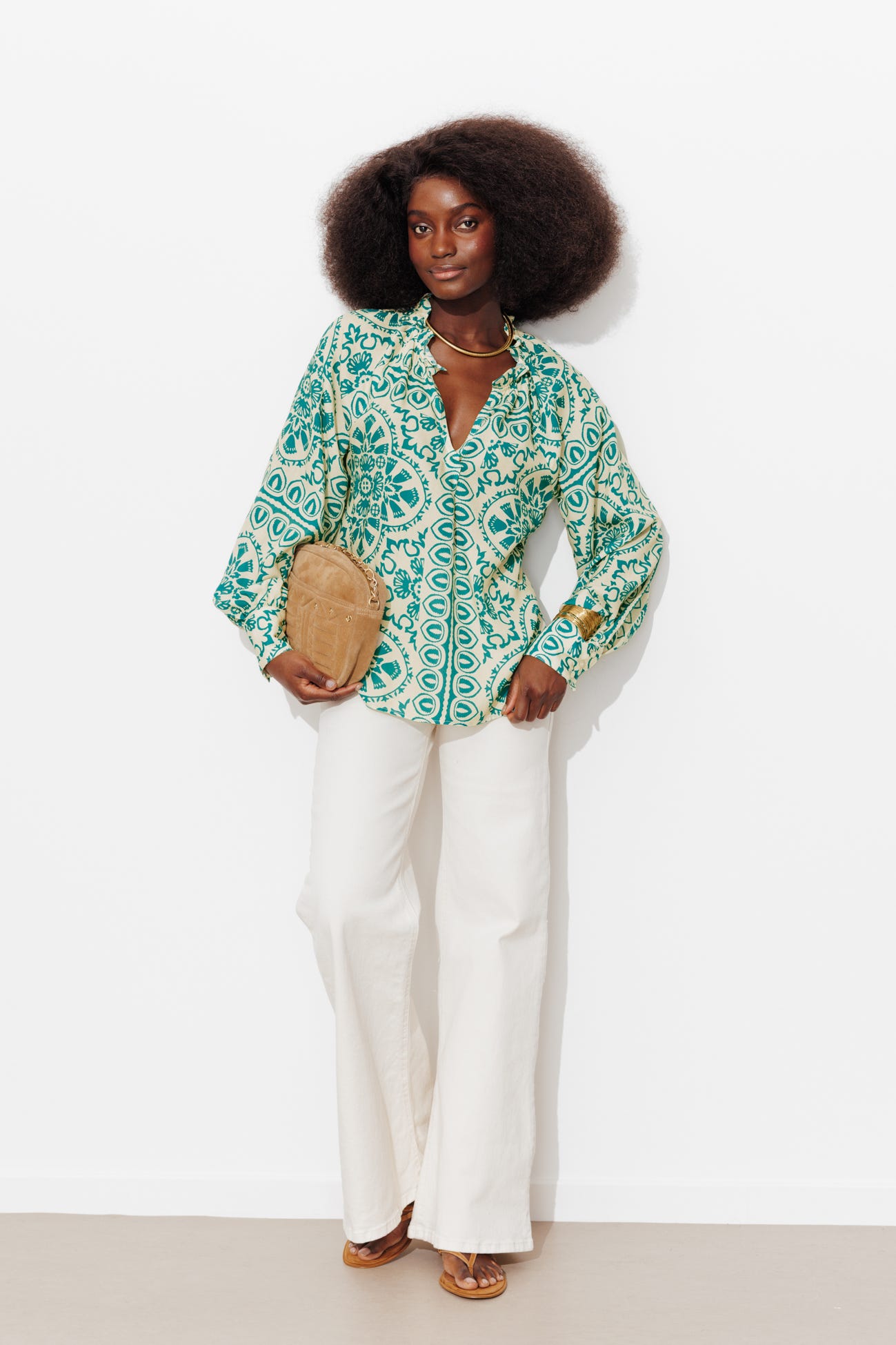 Blouse imprimée Femme