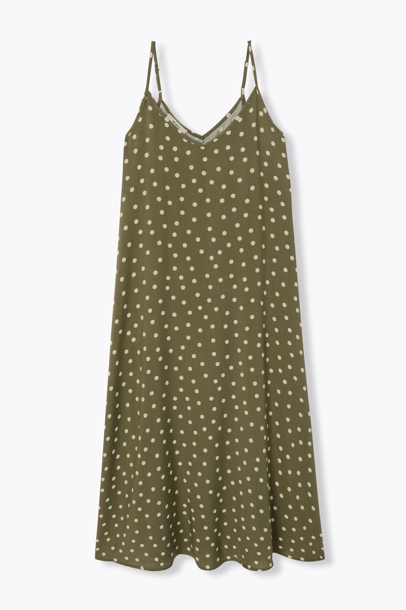 Robe longue à pois Femme