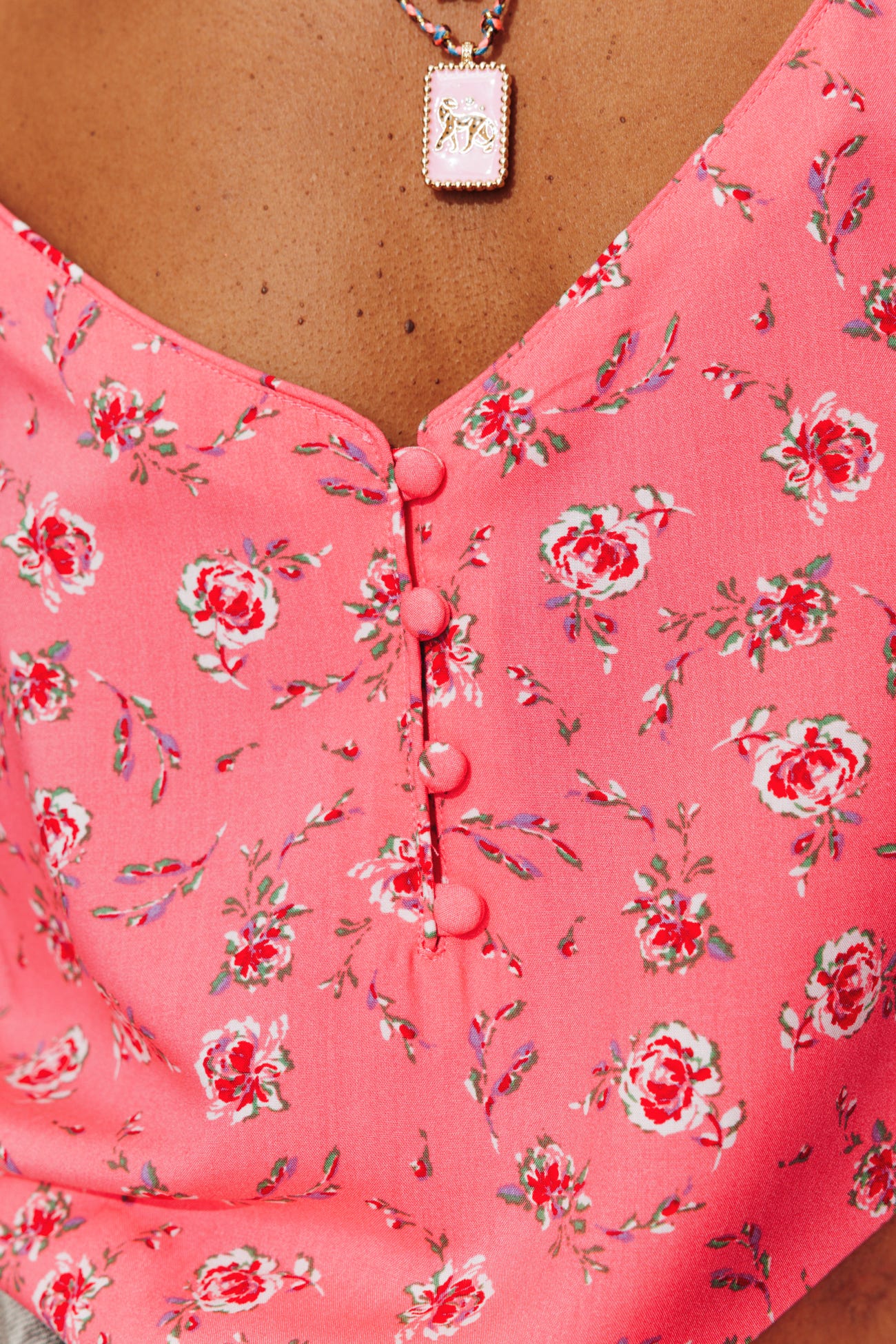 Top à fines bretelles Femme