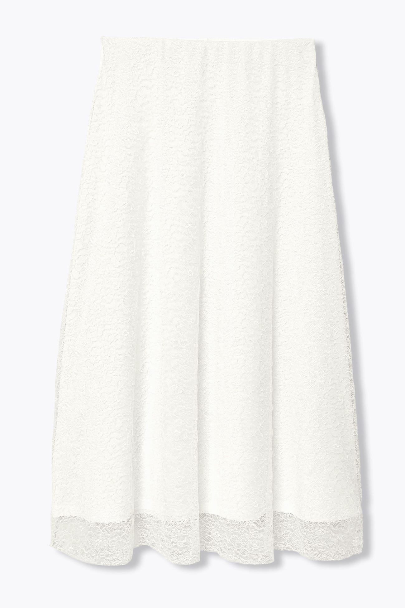 Longue jupe en dentelle Femme