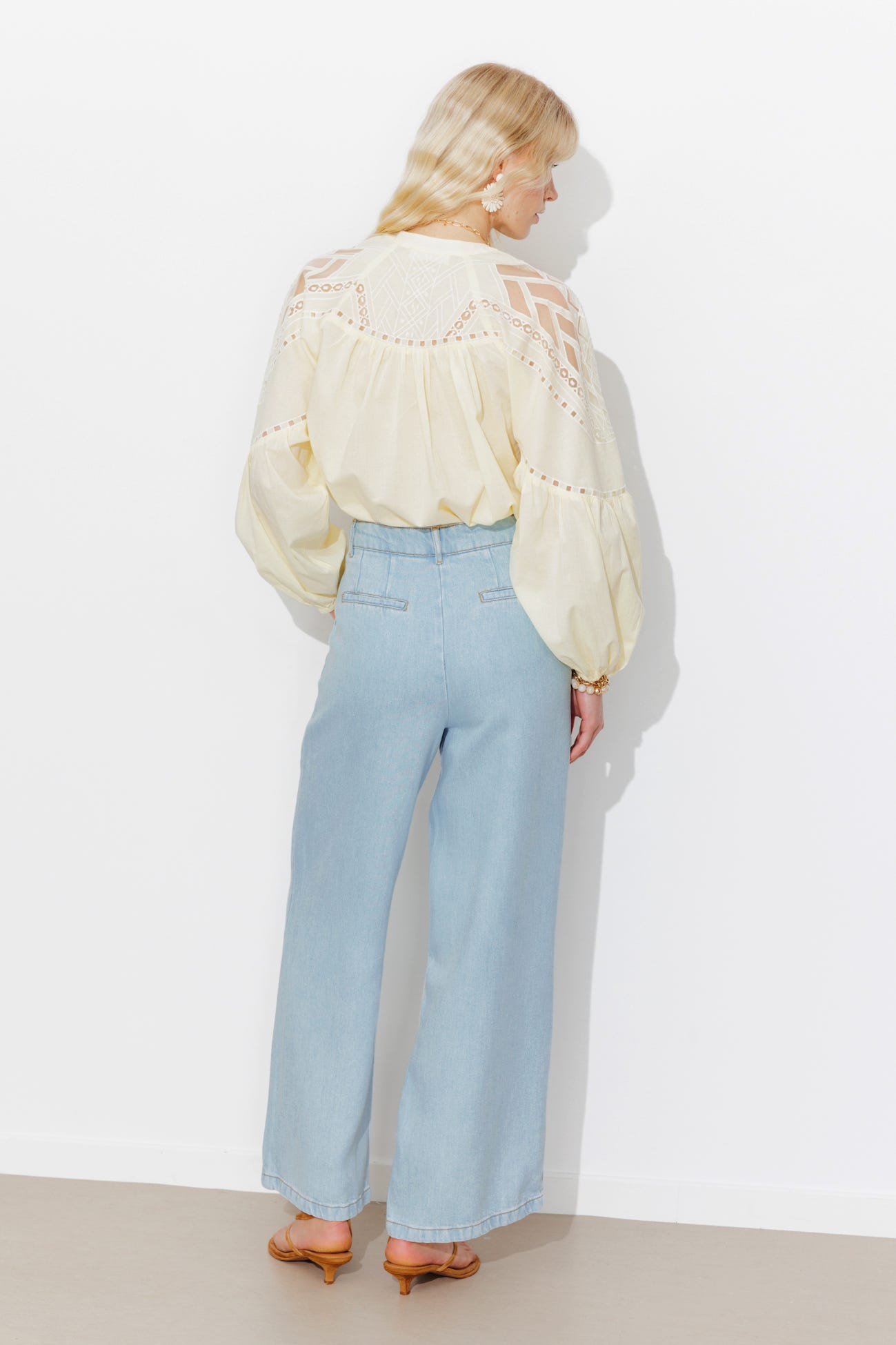 Jean large et souple Femme