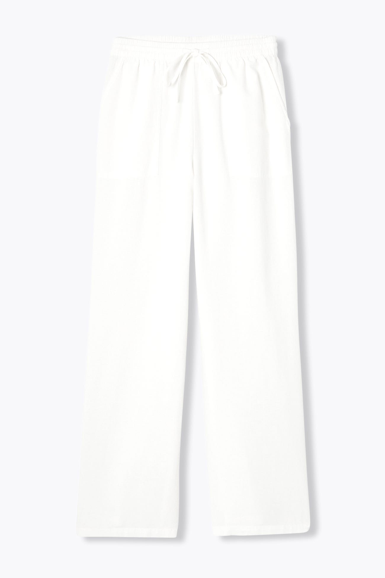 Pantalon large et uni Femme