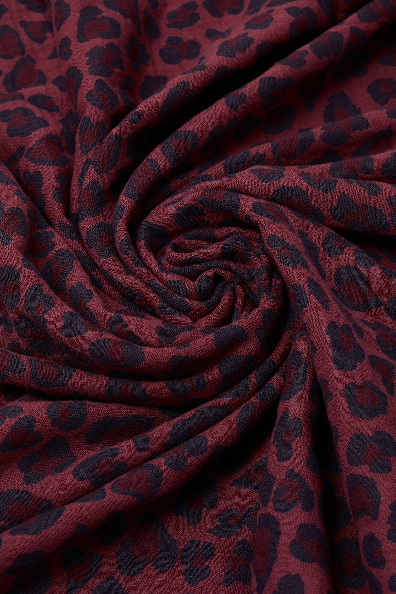 Coupon 3 m en coton léopard