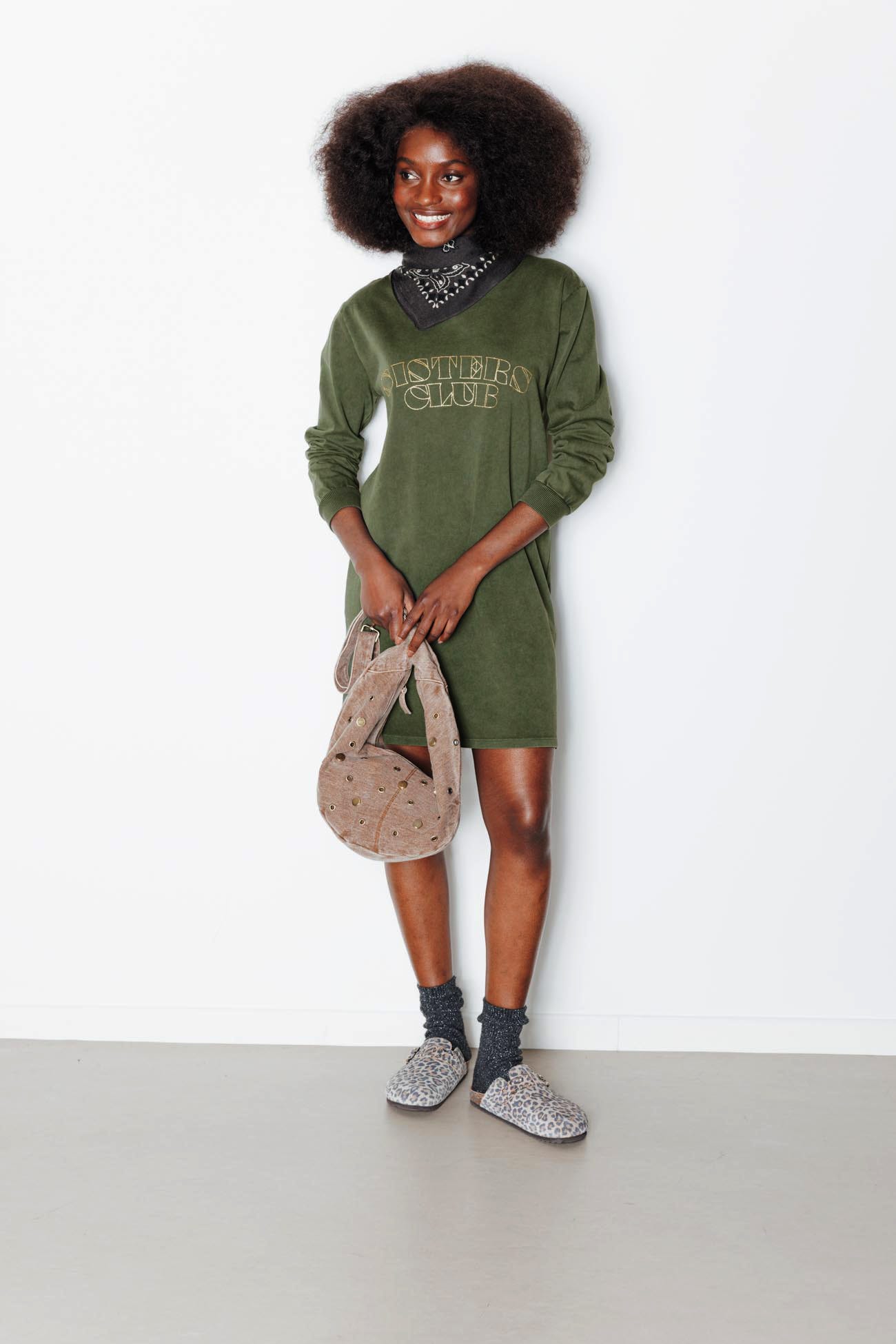 Robe en jersey Sisters Club