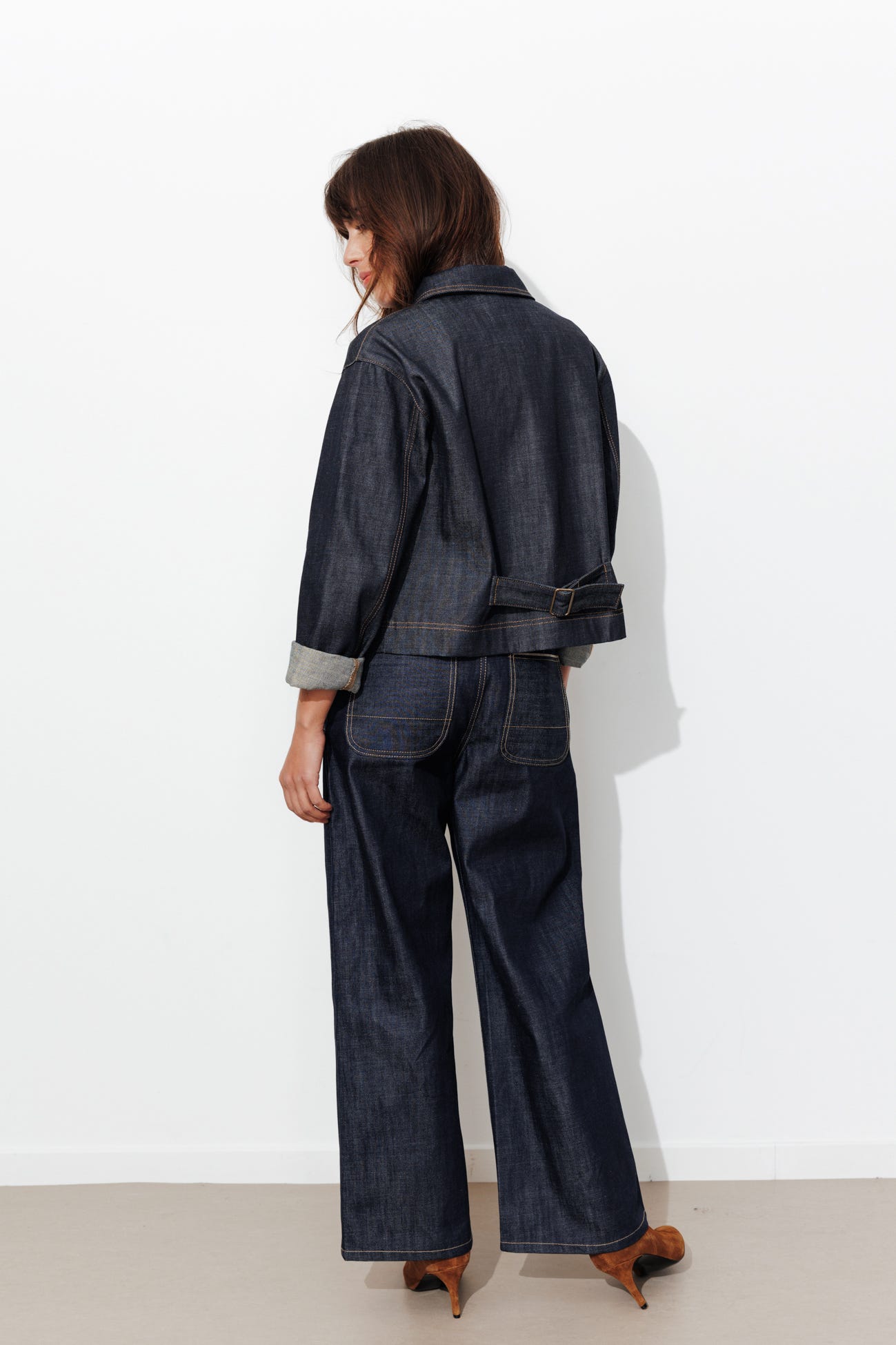 Jeansowa kurtka selvedge