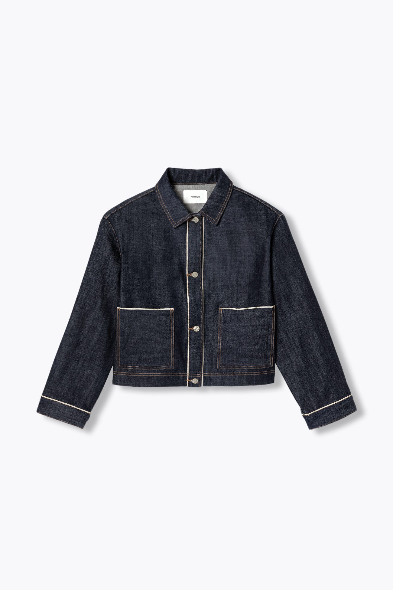 Veste en jean selvedge