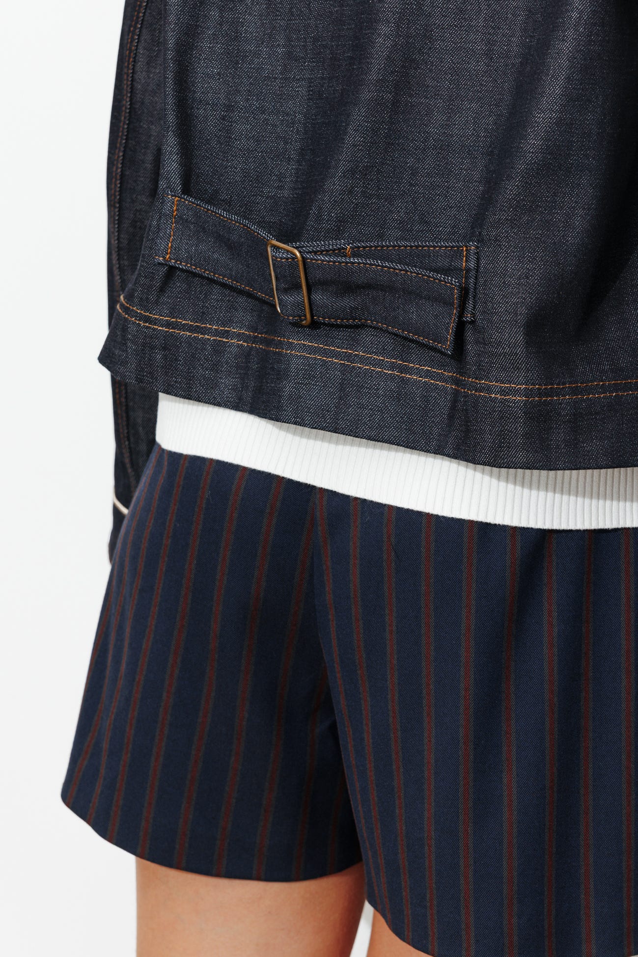 Veste en jean selvedge