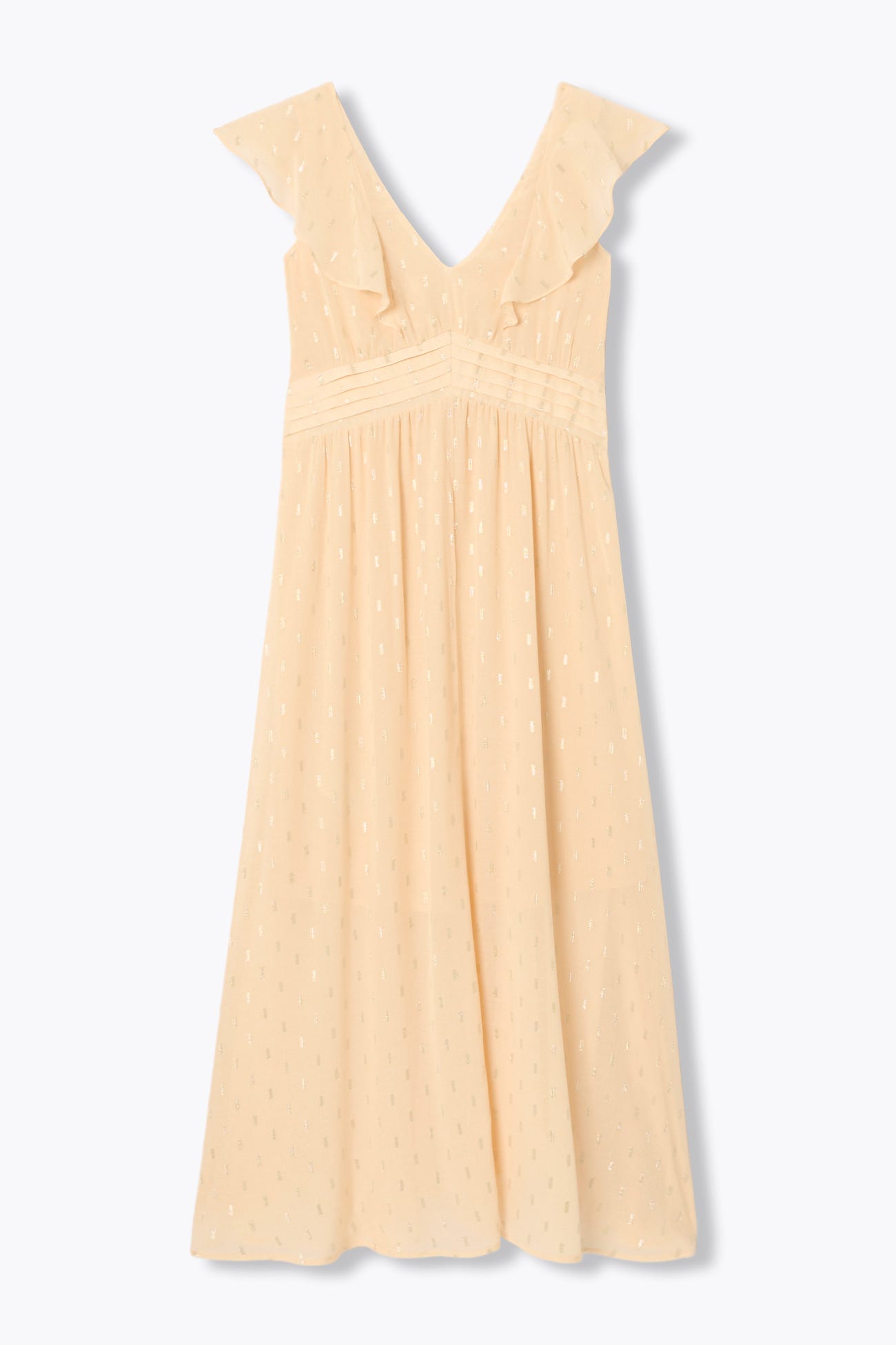 Robe longue irisée Femme