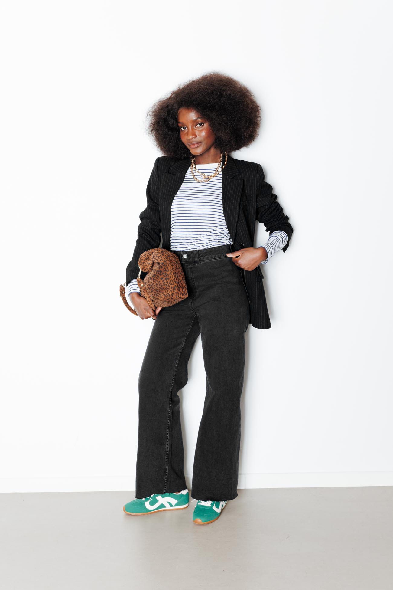 HECTOR jean long taille haute