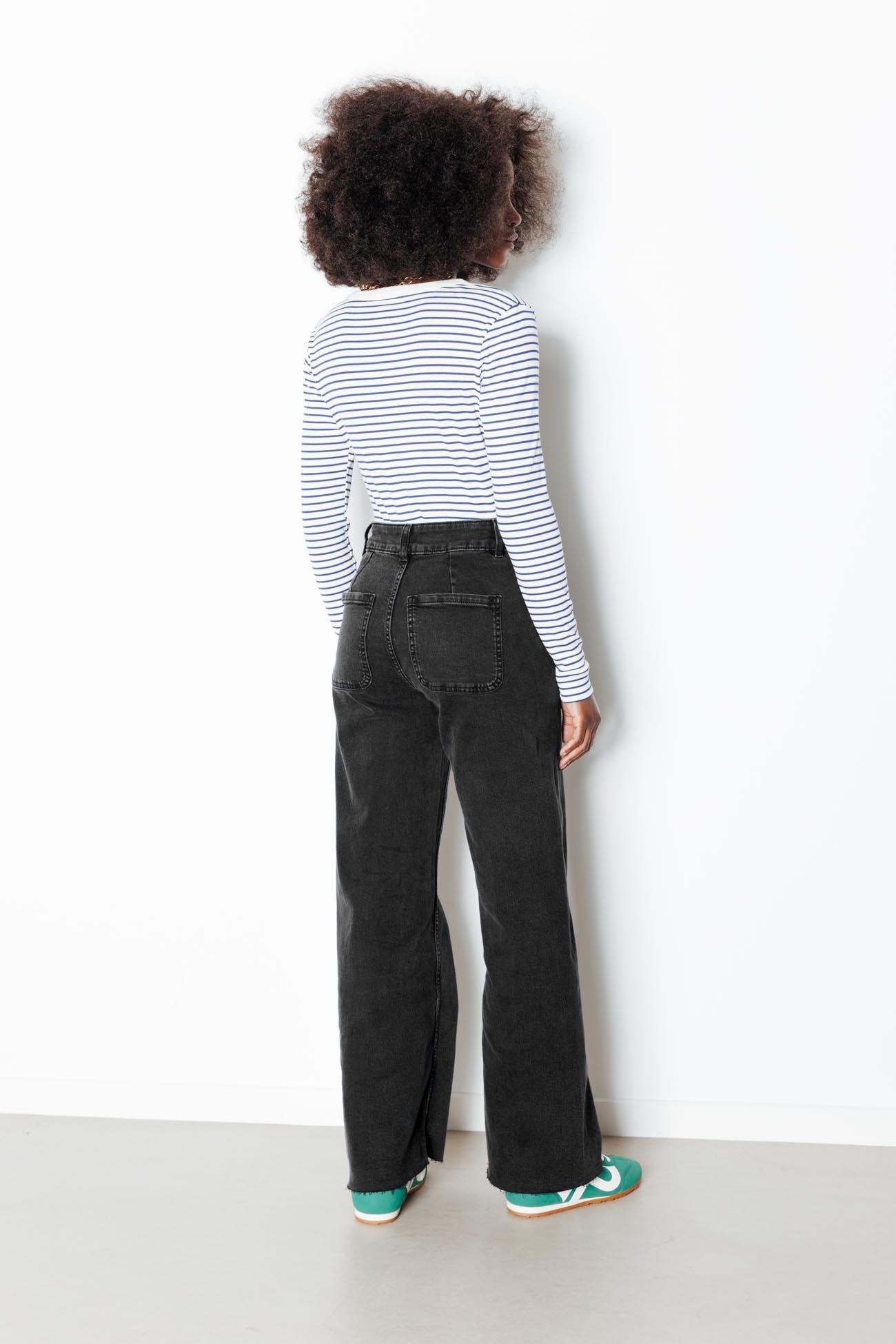 HECTOR jean long taille haute