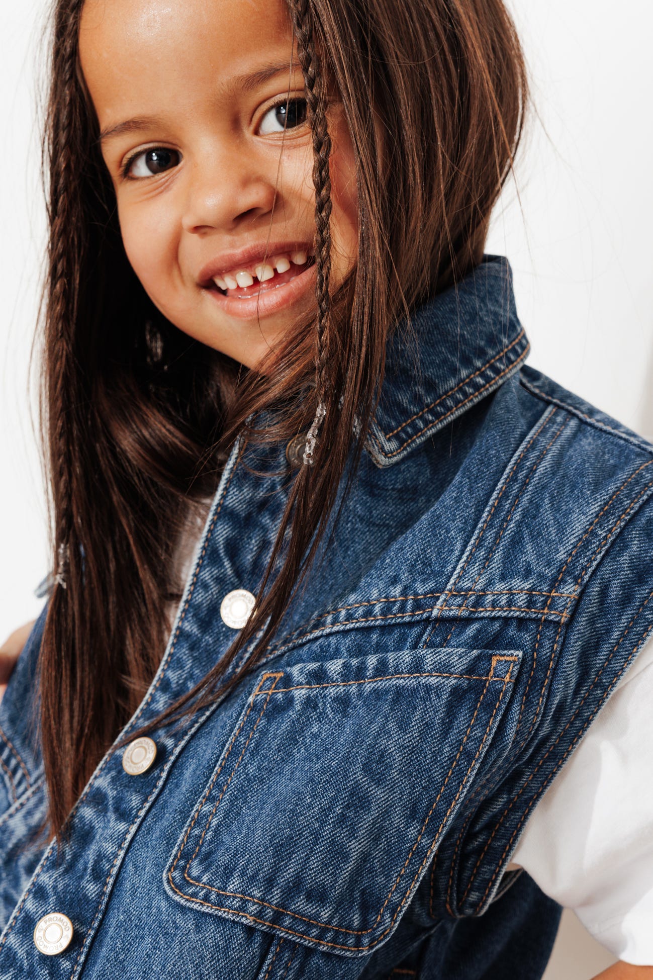 Giacca in denim LEONIE bambina