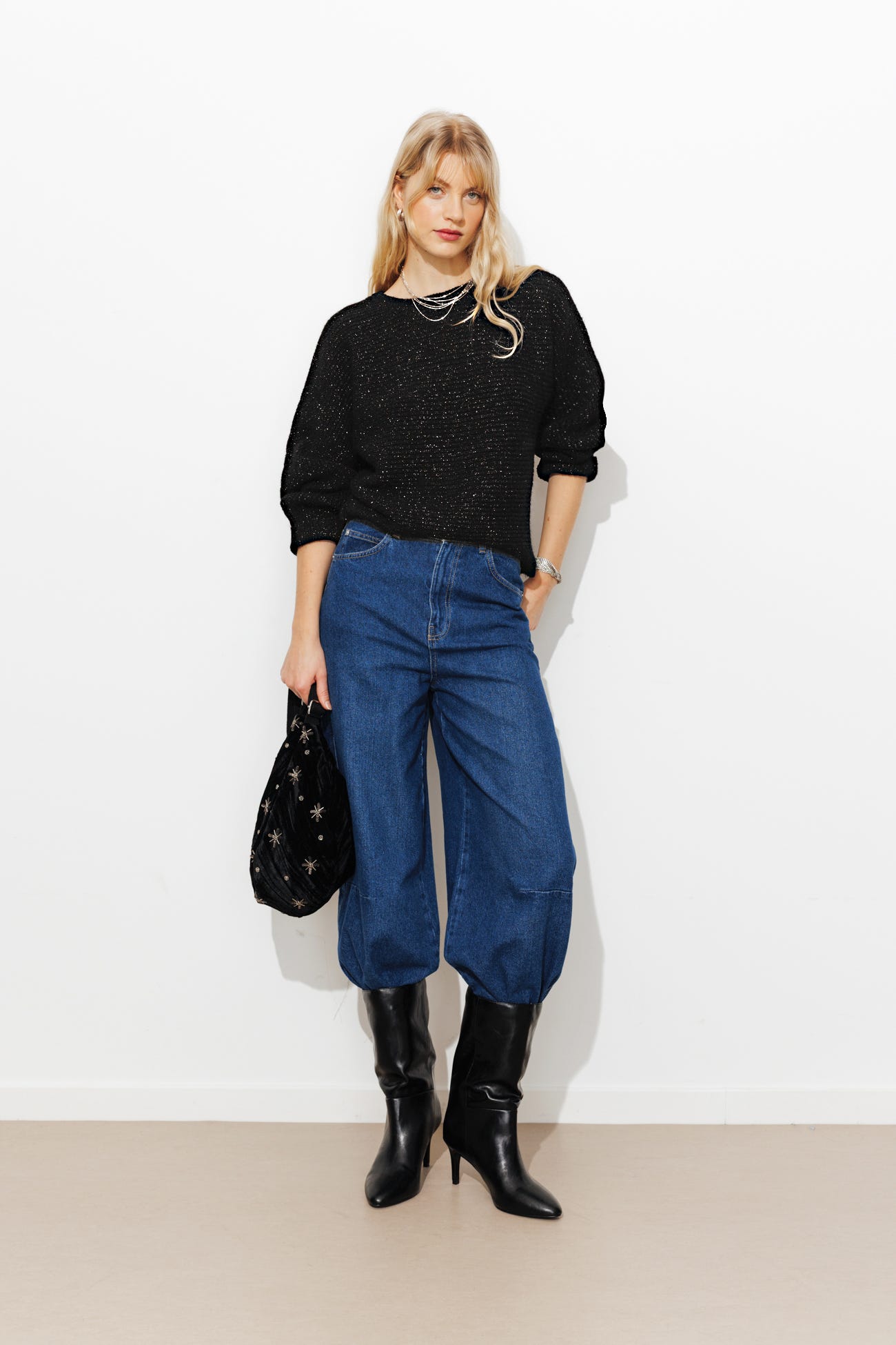 Jersey oversize irisado