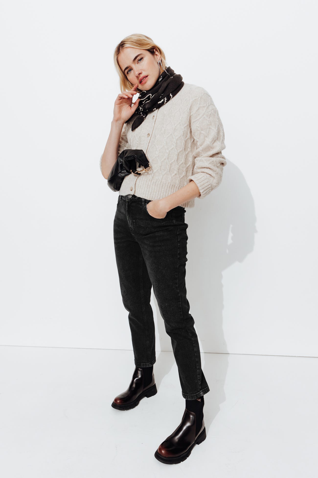 GASTON jean slim cropped Femme