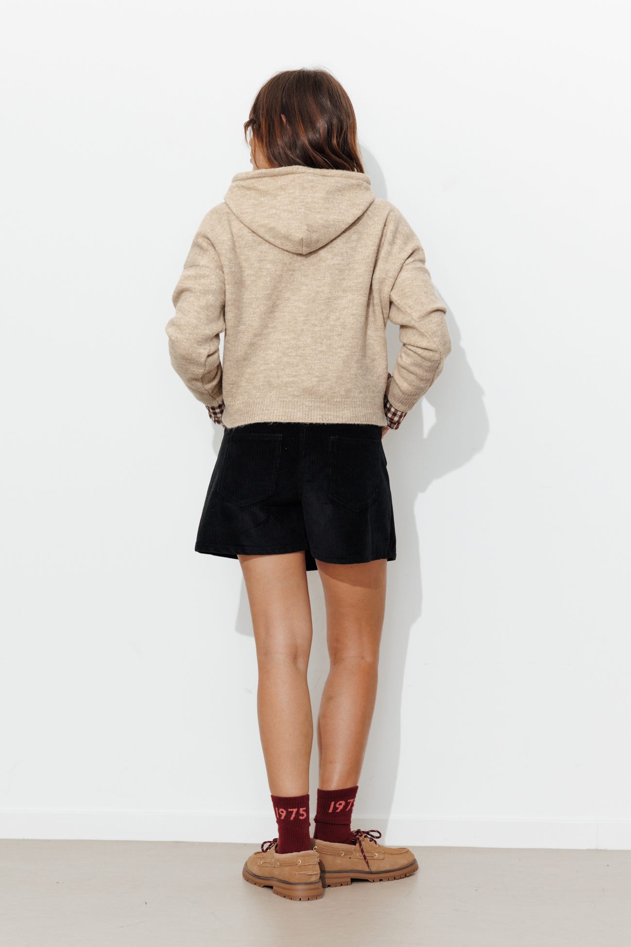 Jersey corto con capucha