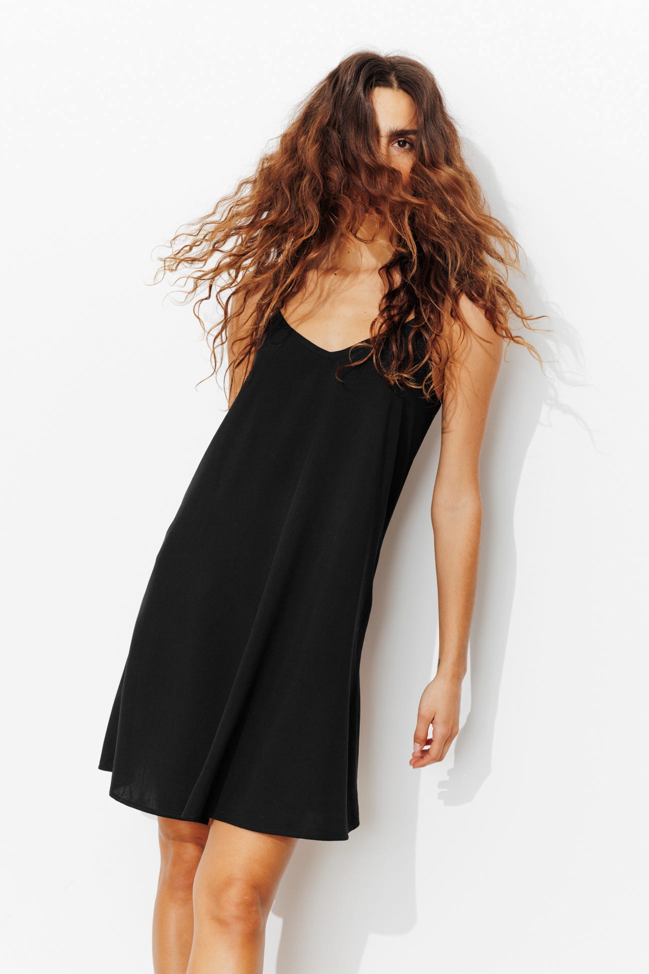 Robe courte évasée Femme