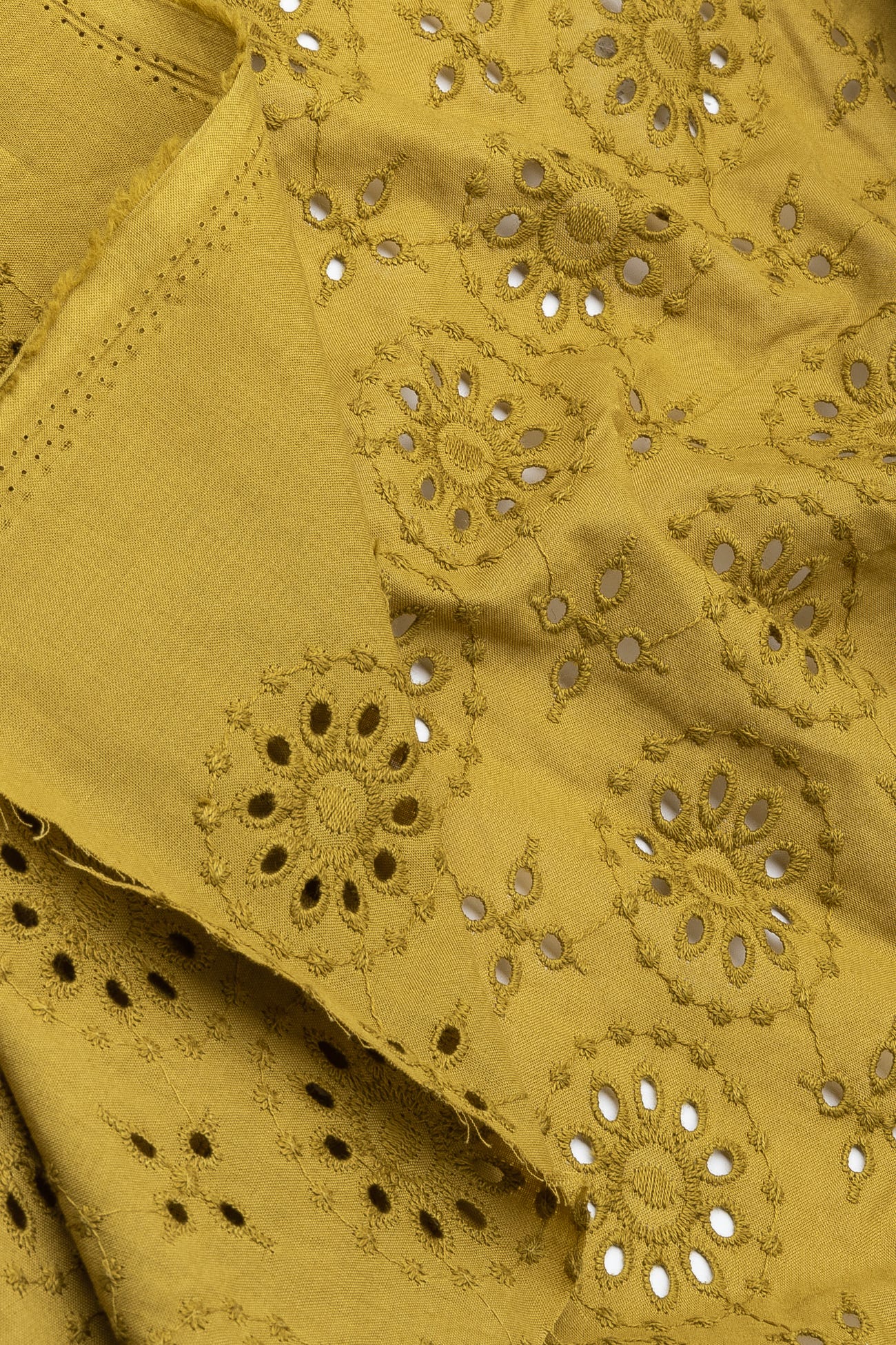 Coupon 3m broderie anglaise