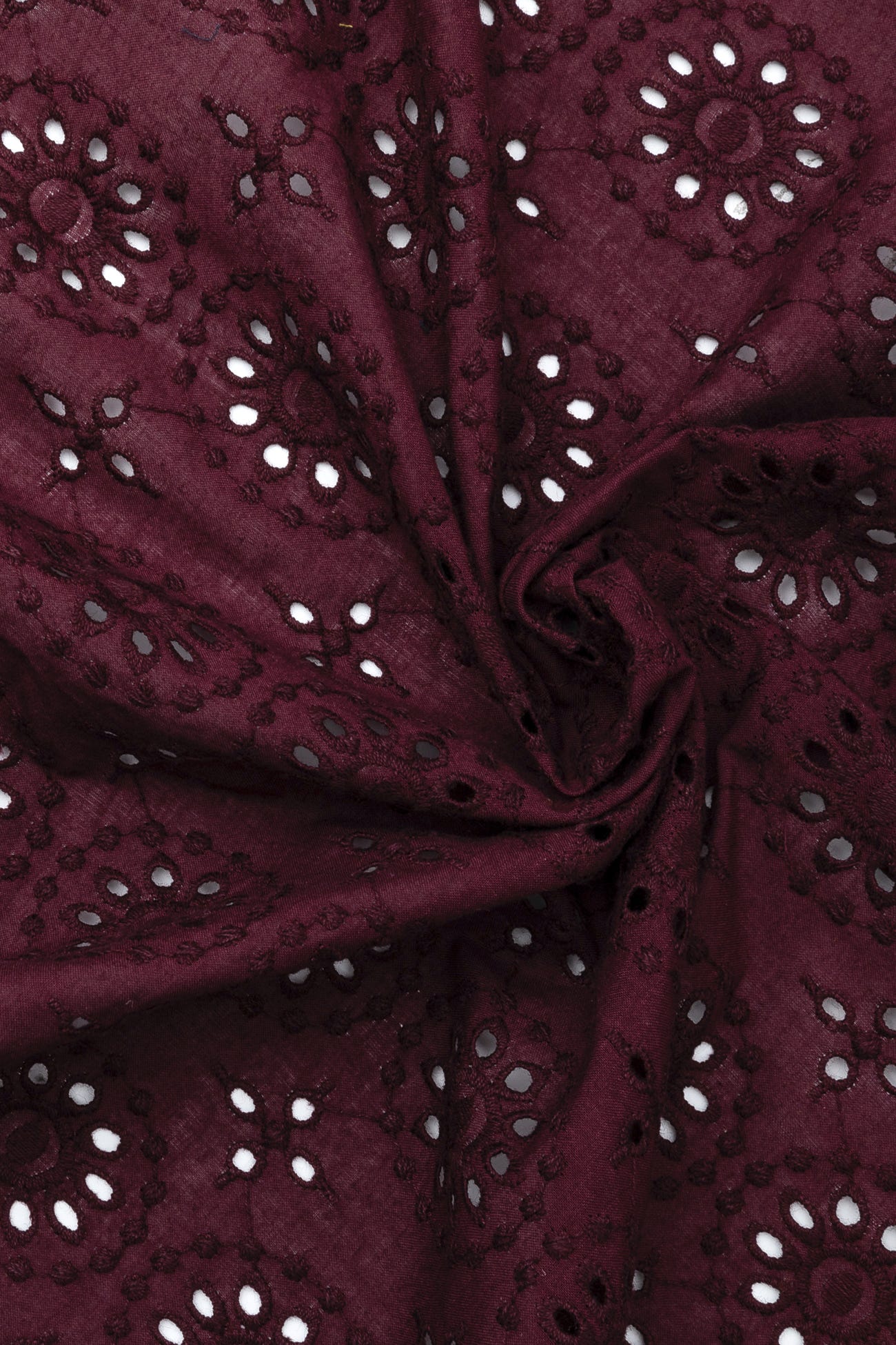 Coupon 3m broderie anglaise