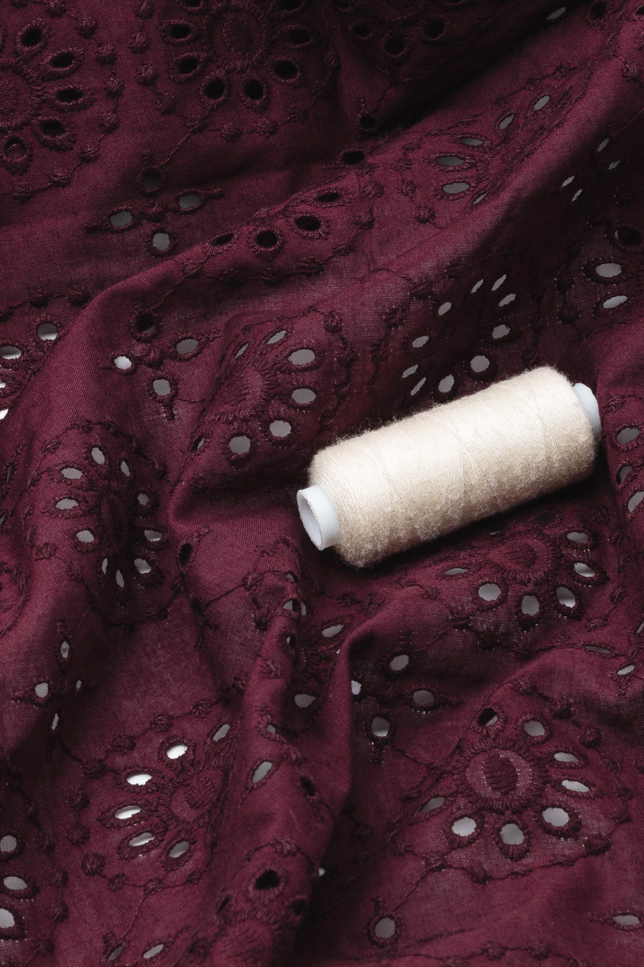 Coupon 3m broderie anglaise