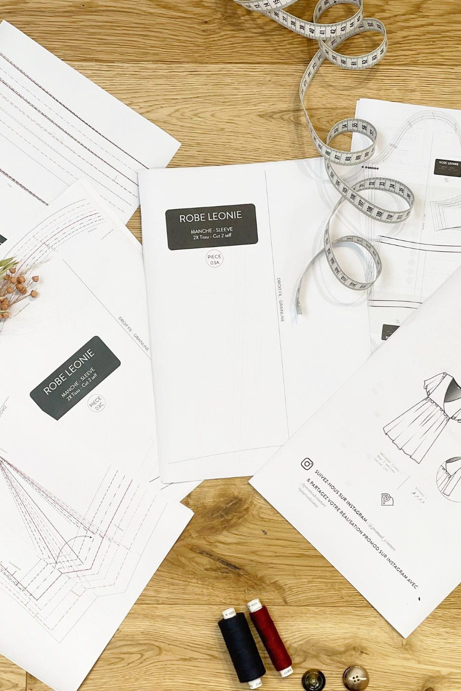 Patrón PFF vestido LEONIE