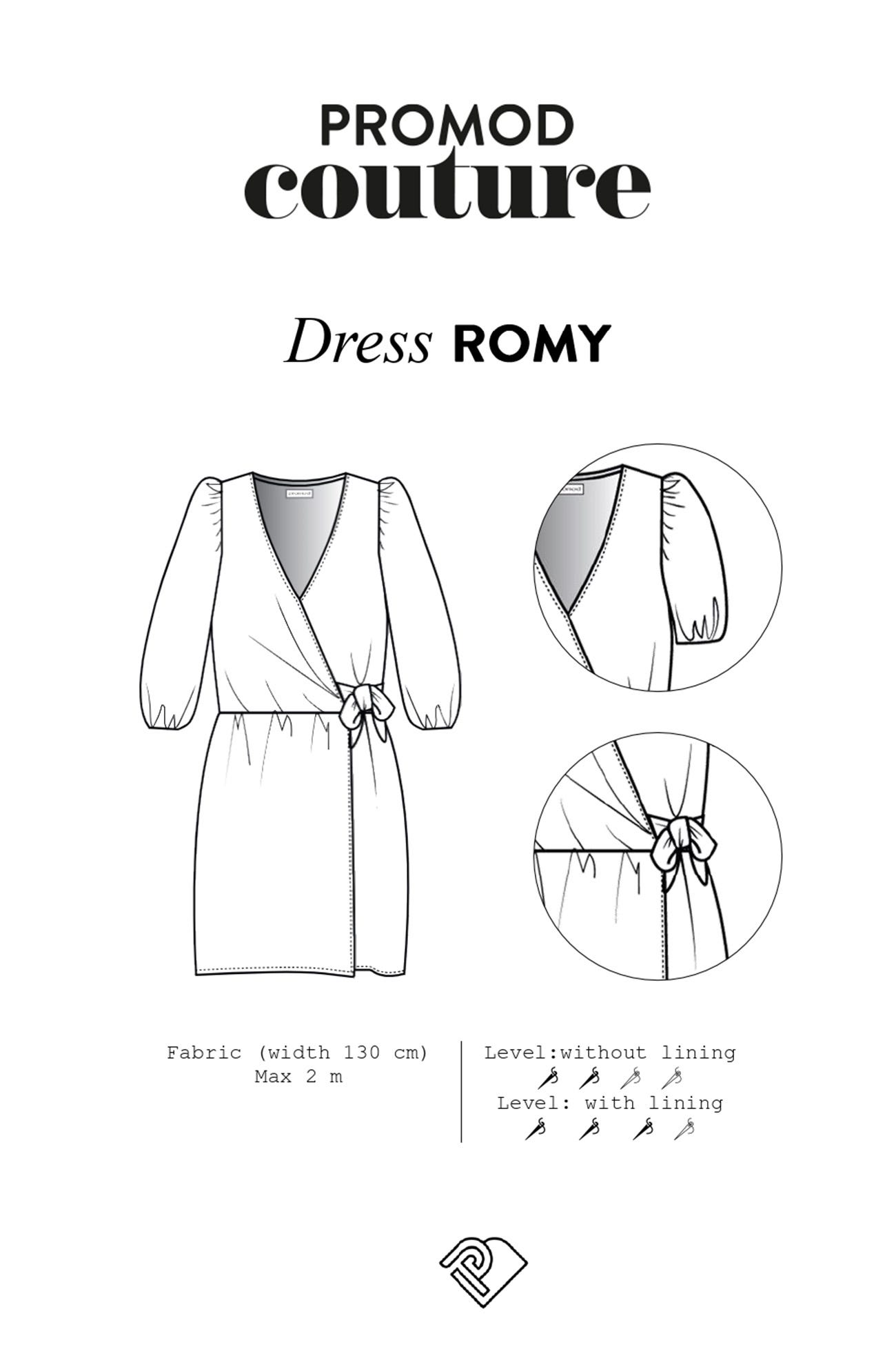 PDF-Schnittmuster Kleid ROMY