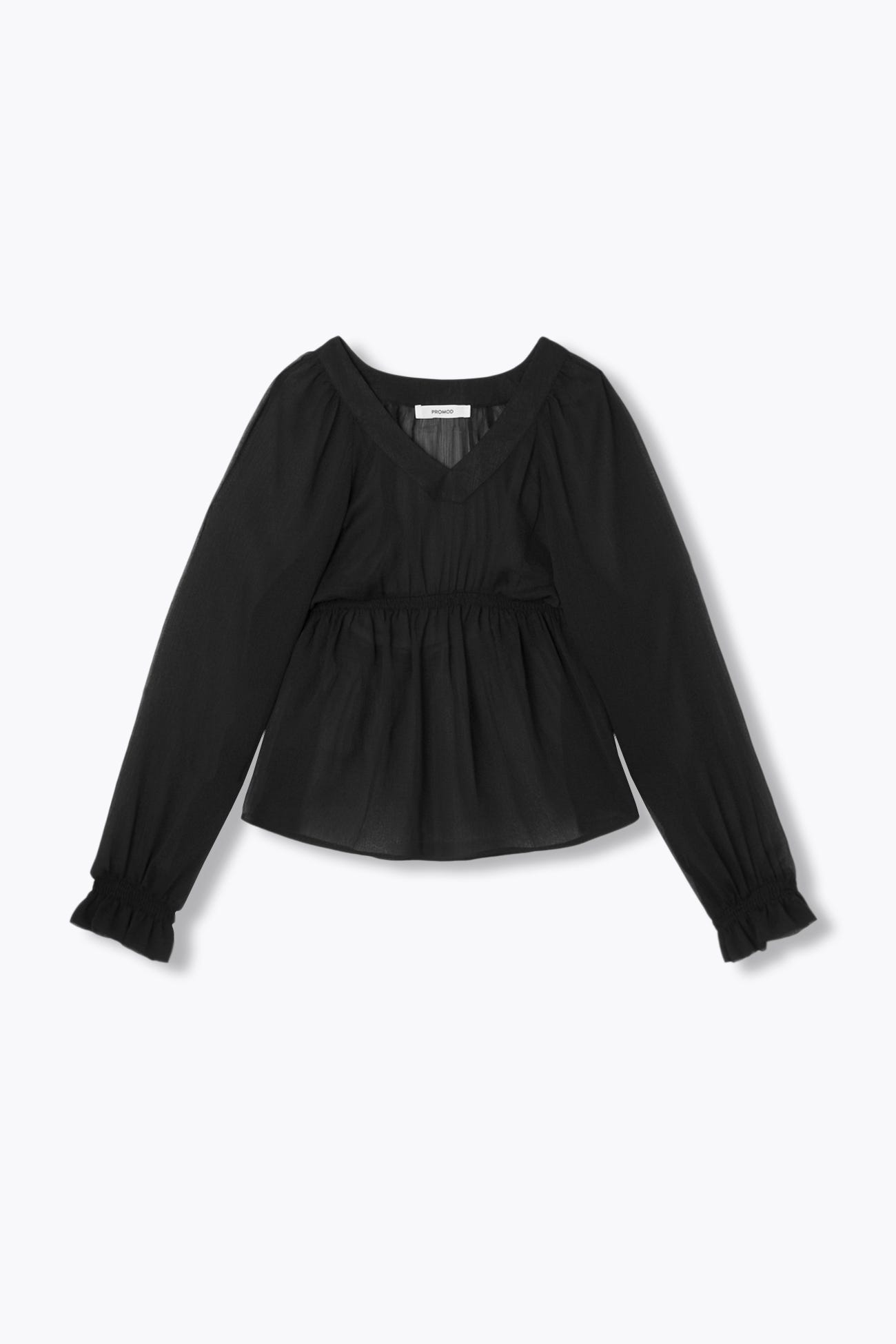 Blouse en voile Femme