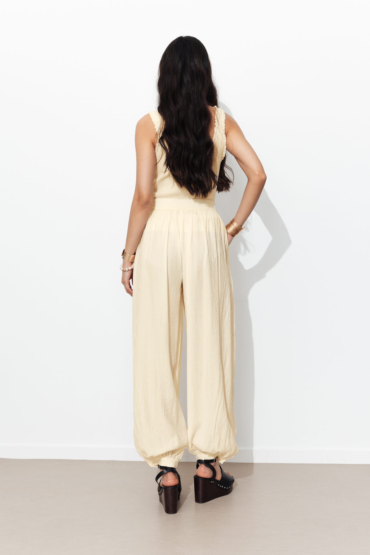 Plain Aladdin style trousers