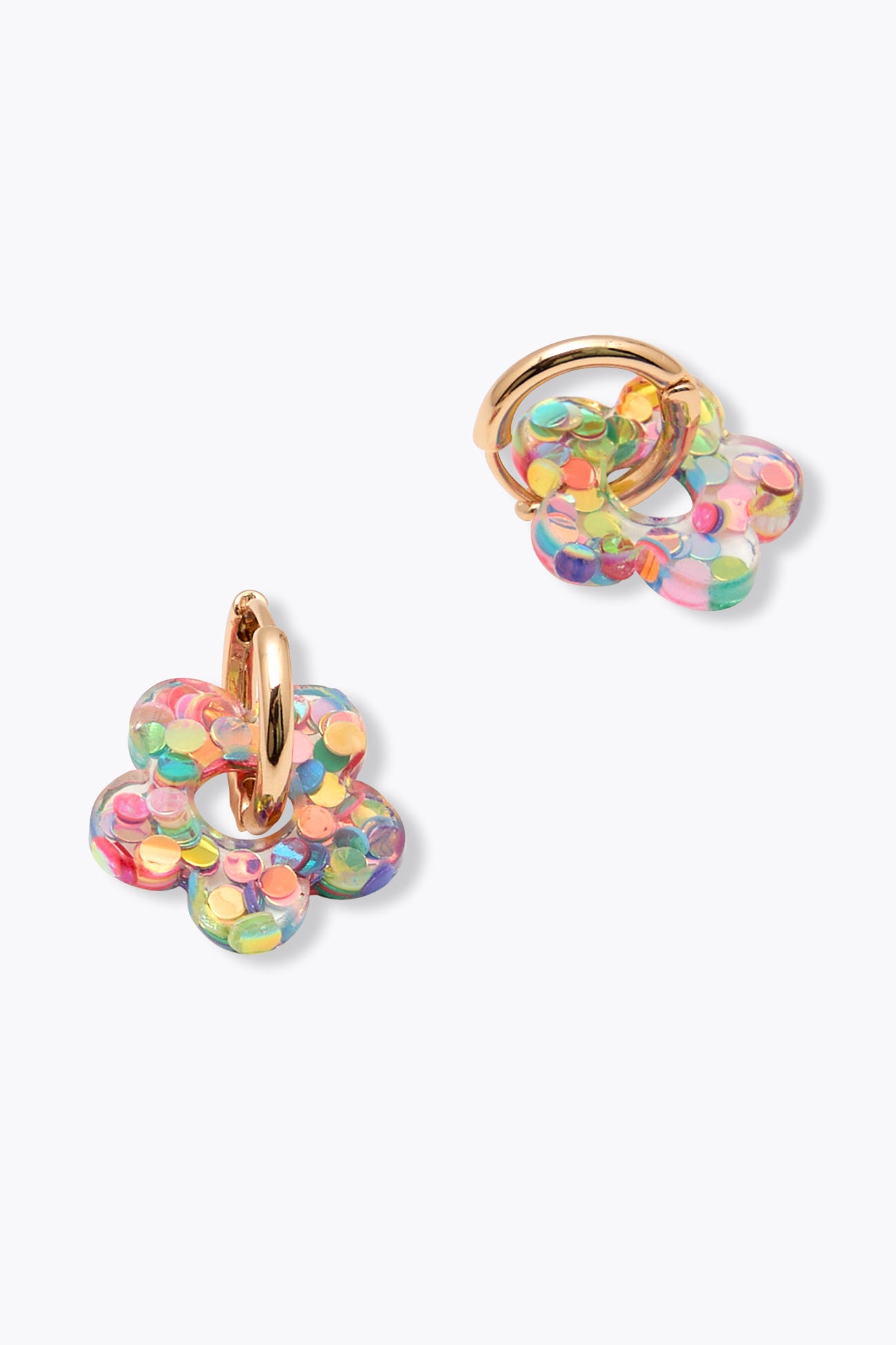 Boucles d'oreille à paillettes
