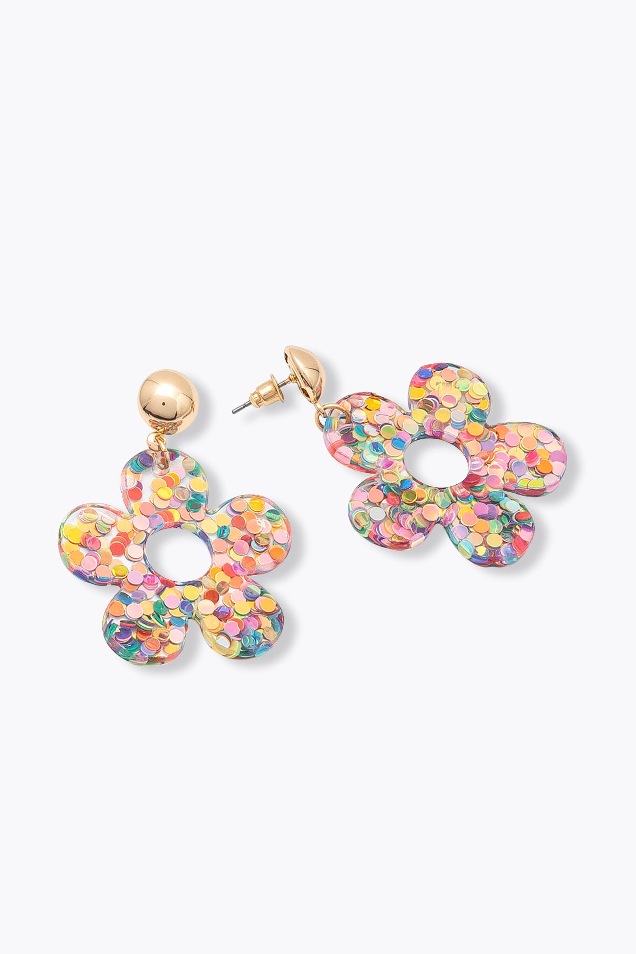 Boucles d'oreille à paillettes