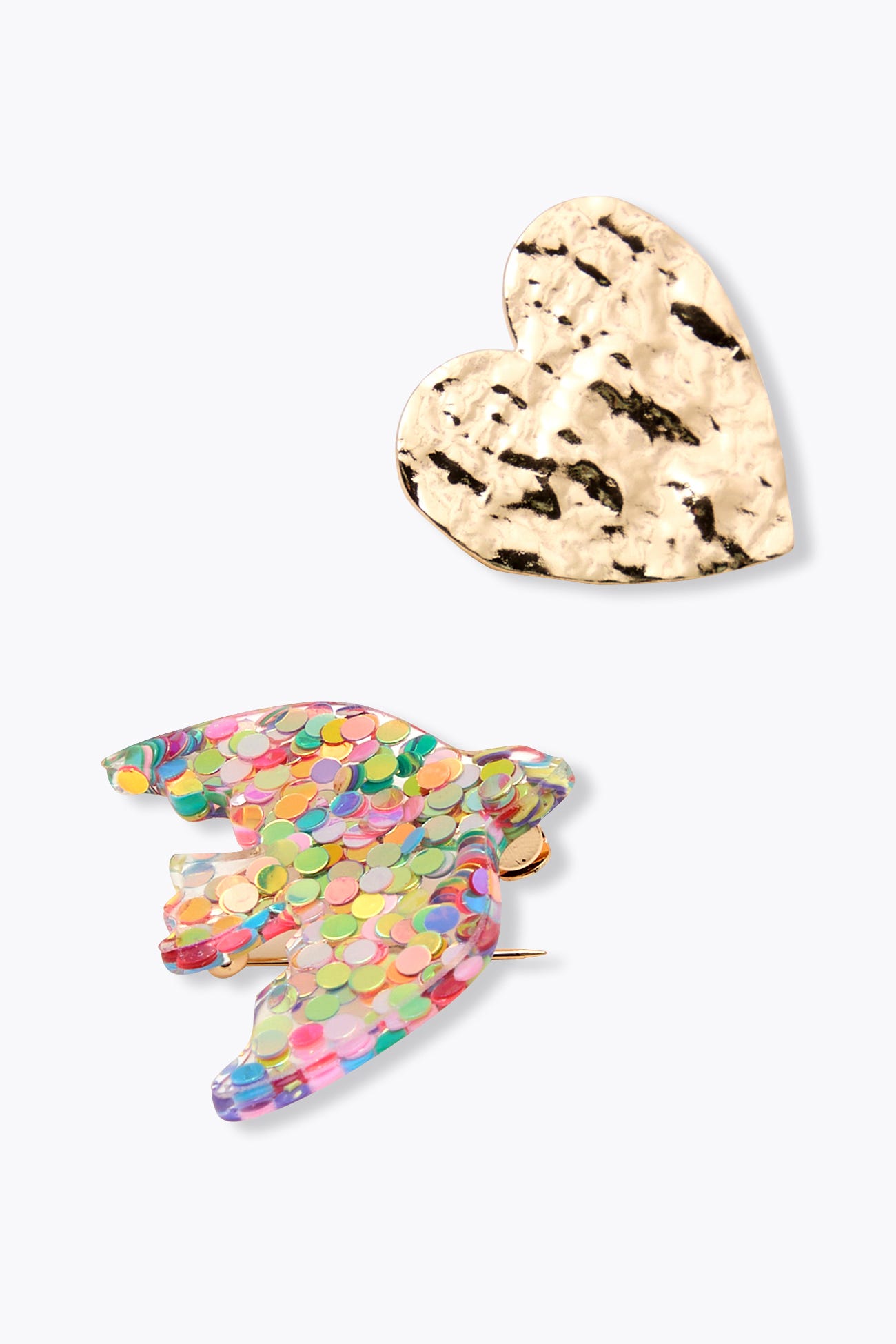 2 broches fantaisie Femme