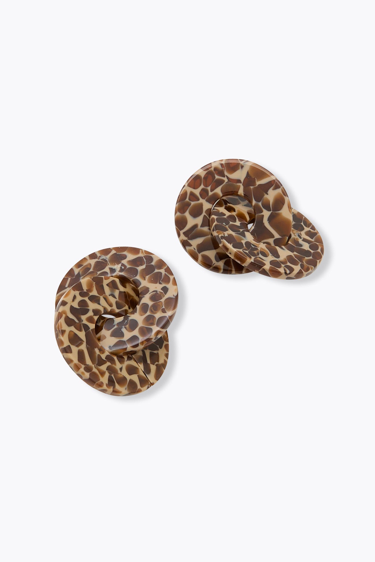 Boucles d'oreilles léopard