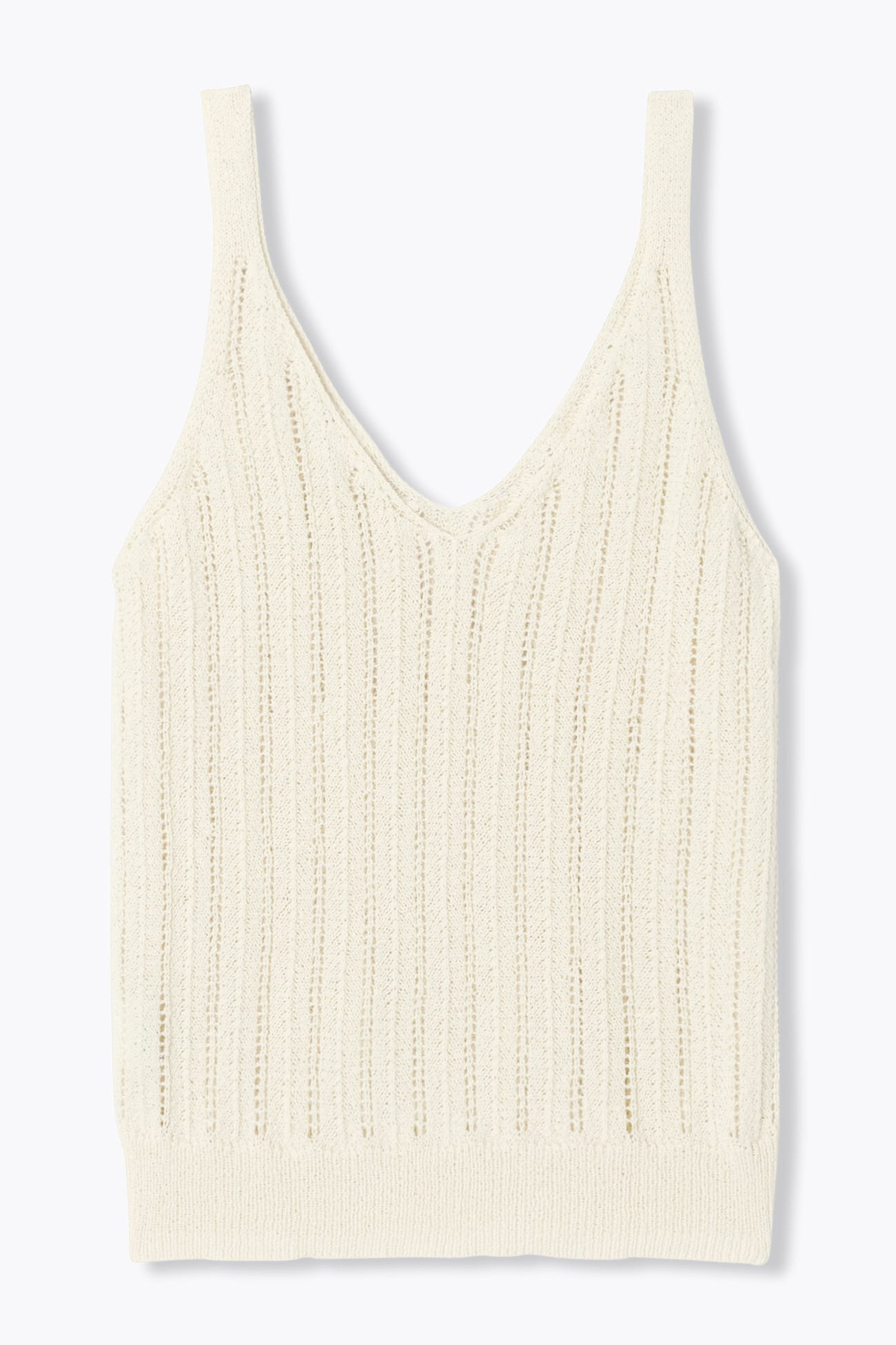 Pull-débardeur ajouré Femme