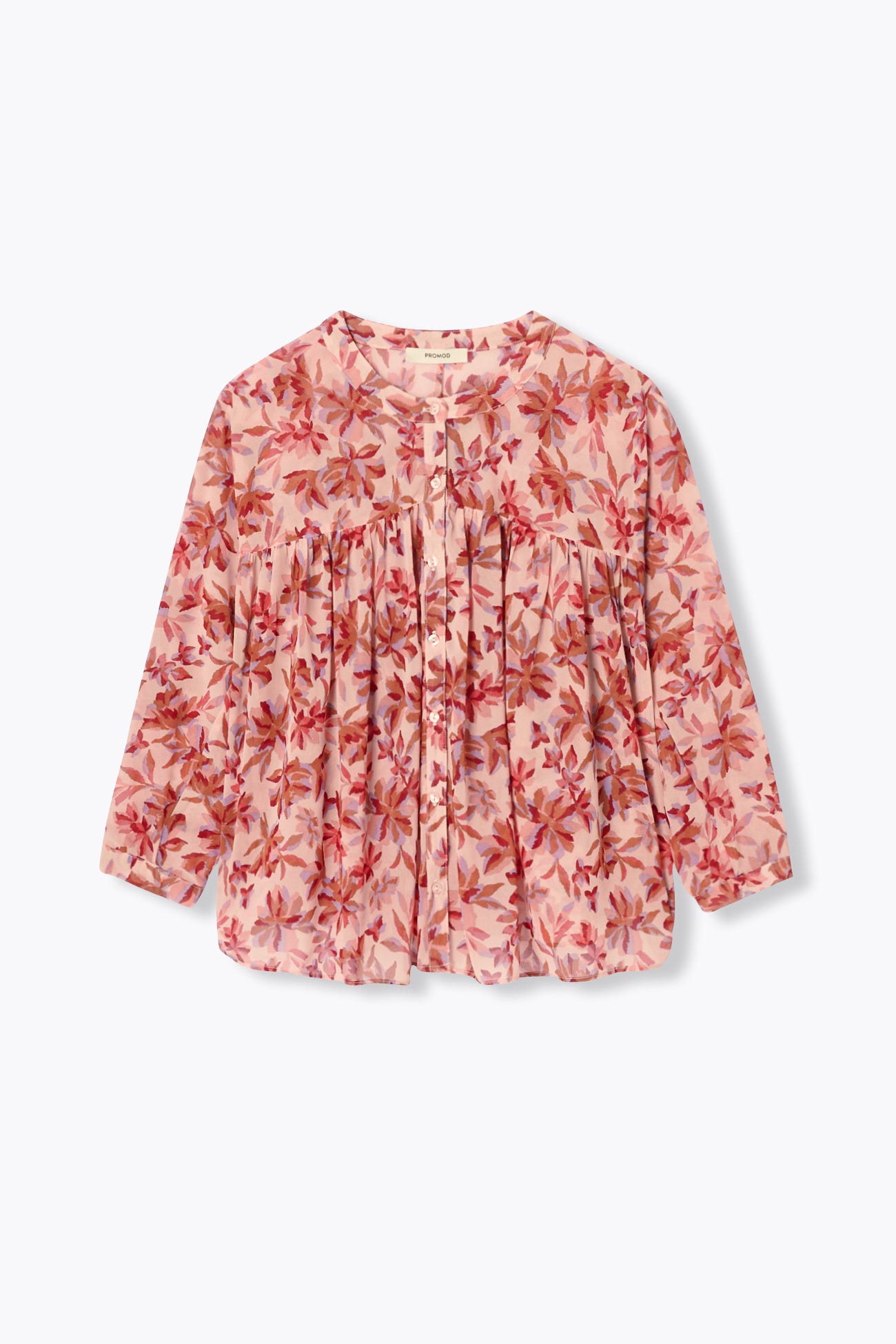 Chemise en voile imprimé Femme