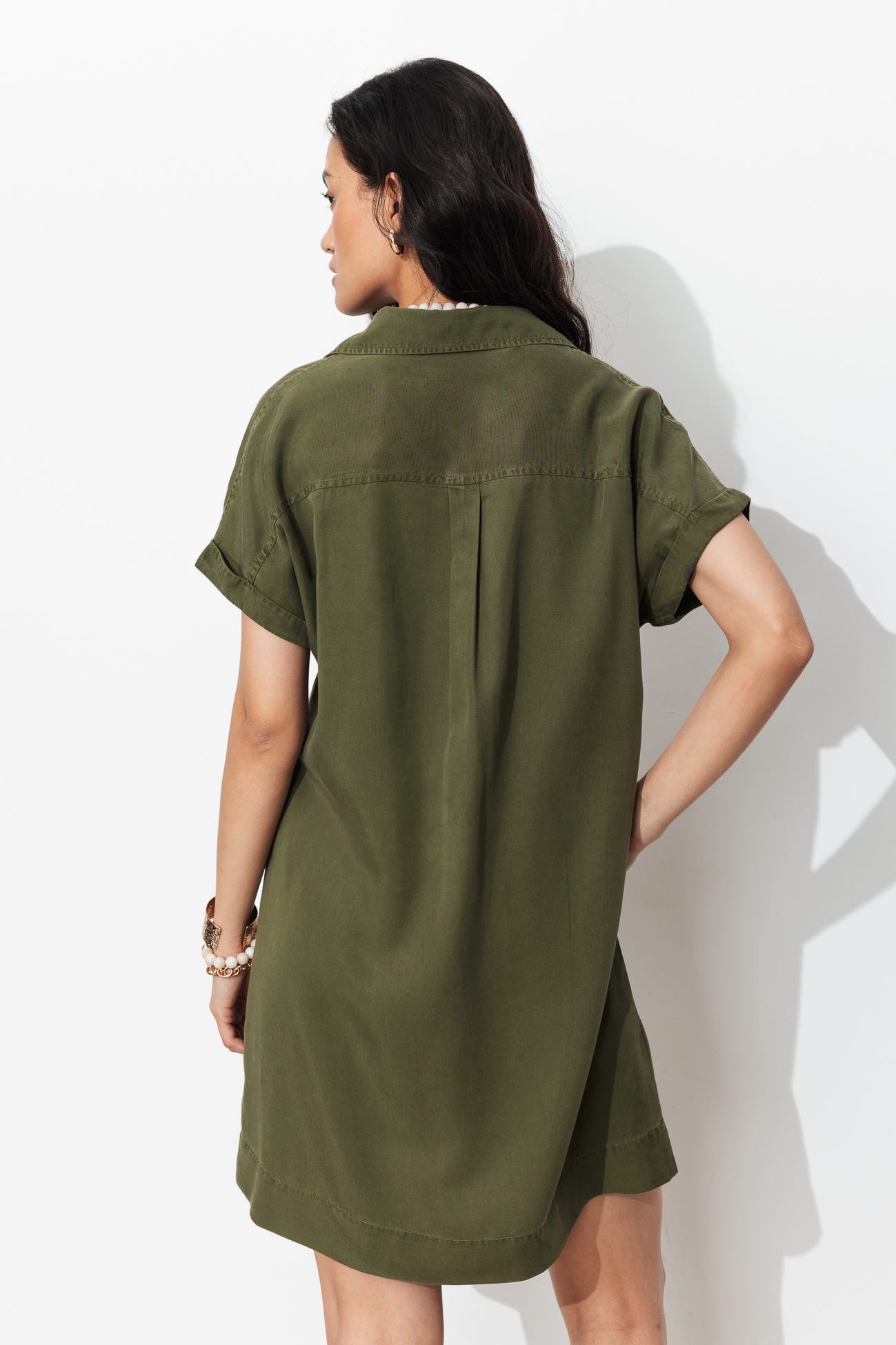 Robe-tunique en lyocell