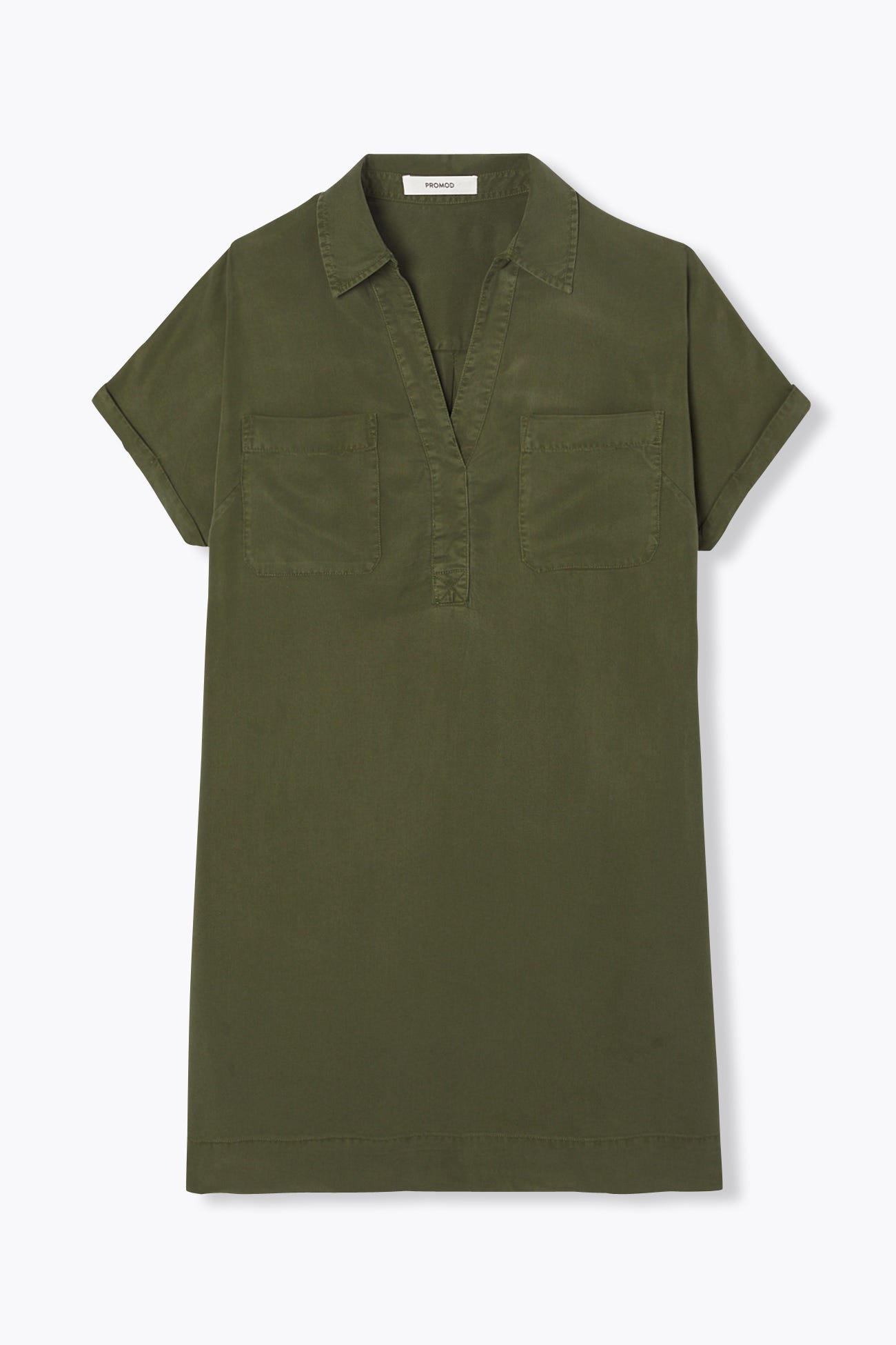 Robe-tunique en lyocell