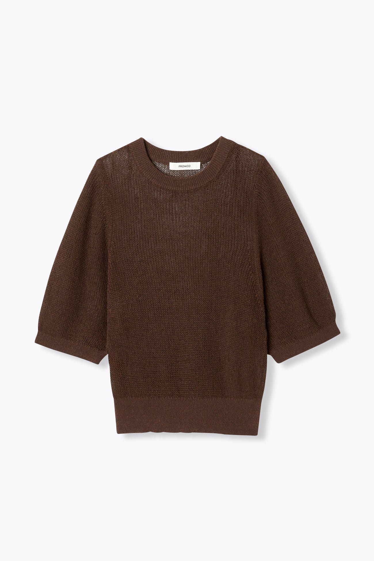 Short openwork jumper