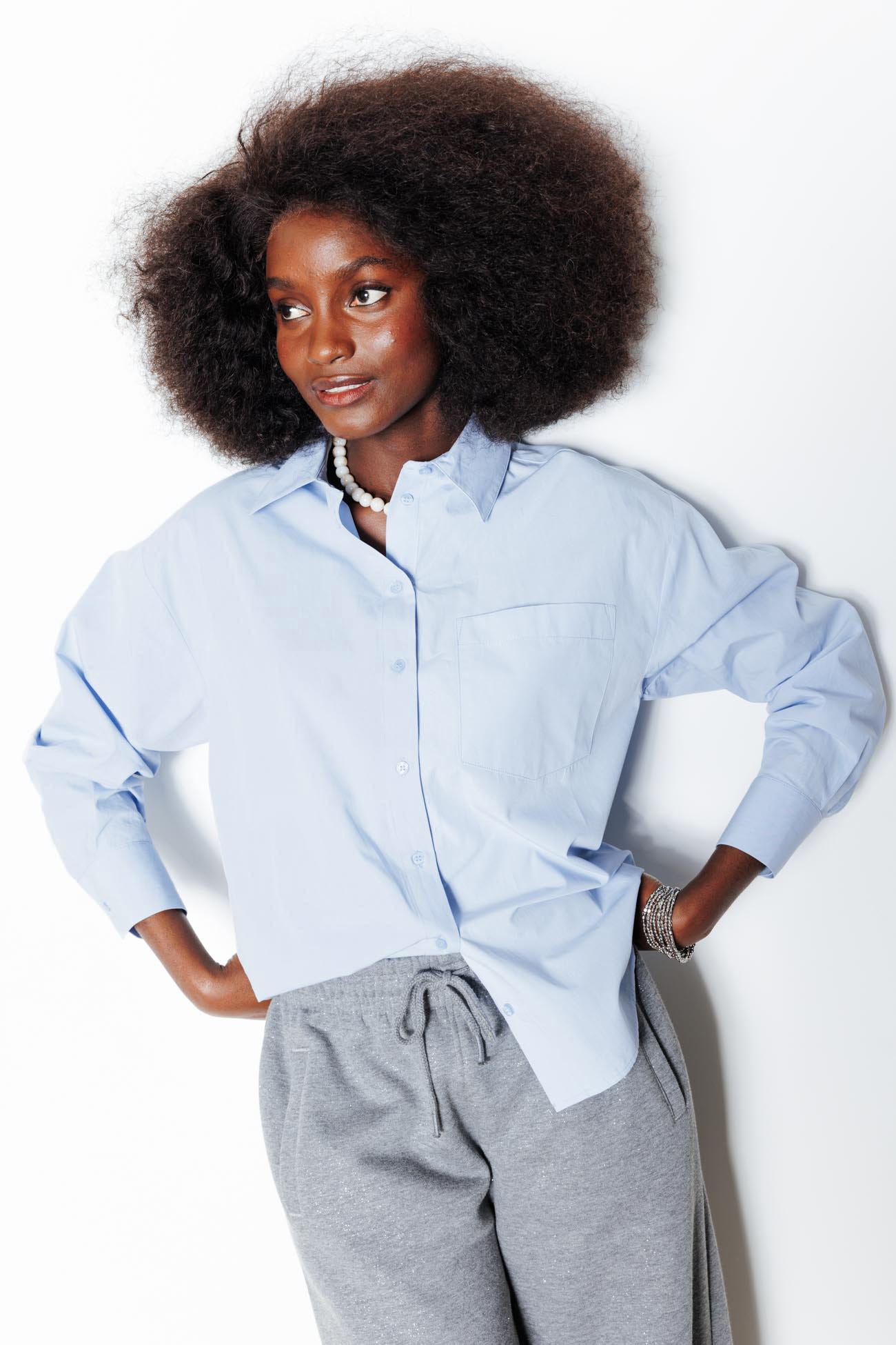 Chemise oversize Femme