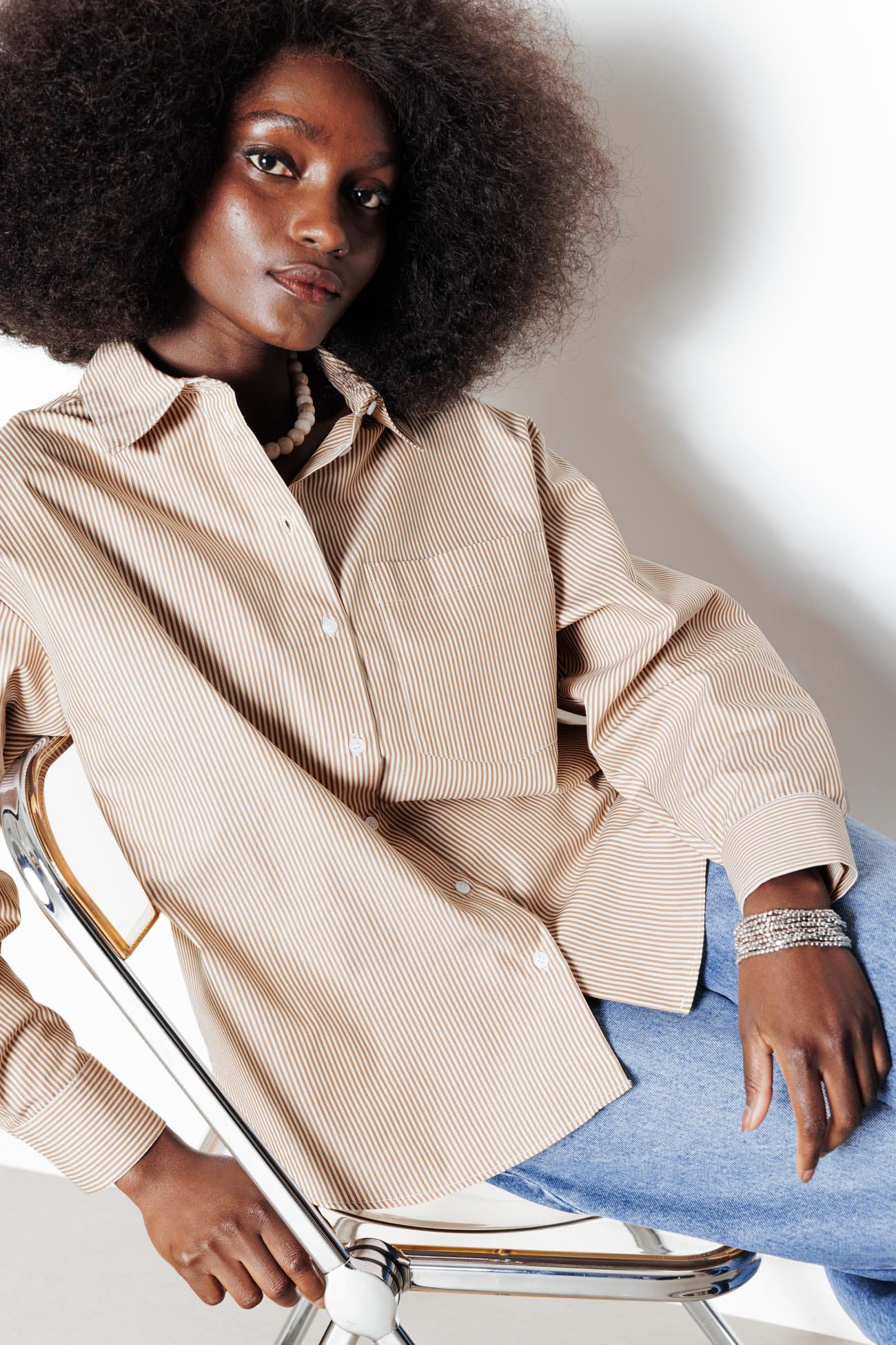 Chemise oversize Femme