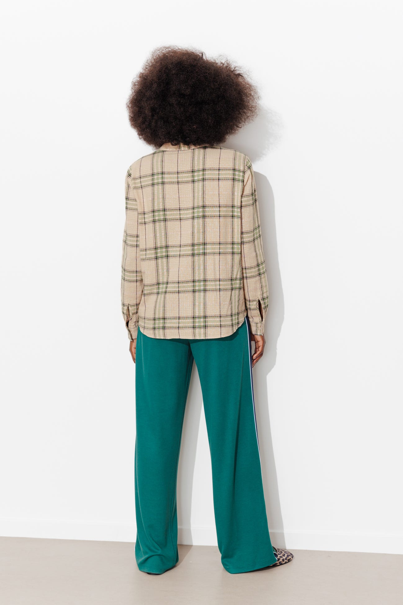 Chemise à carreaux Femme